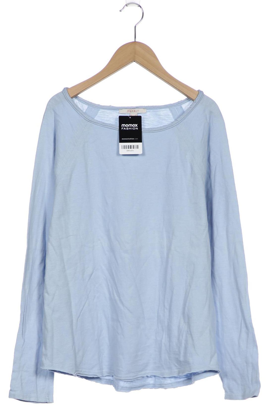 

Esprit Damen Langarmshirt, blau, Gr. 38