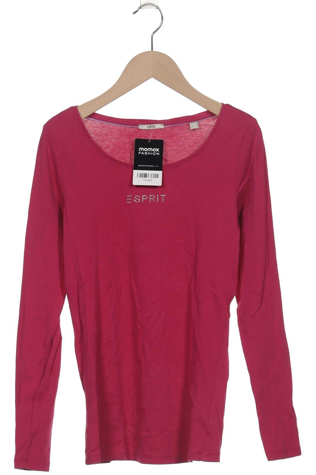 

Esprit Damen Langarmshirt, pink, Gr. 36