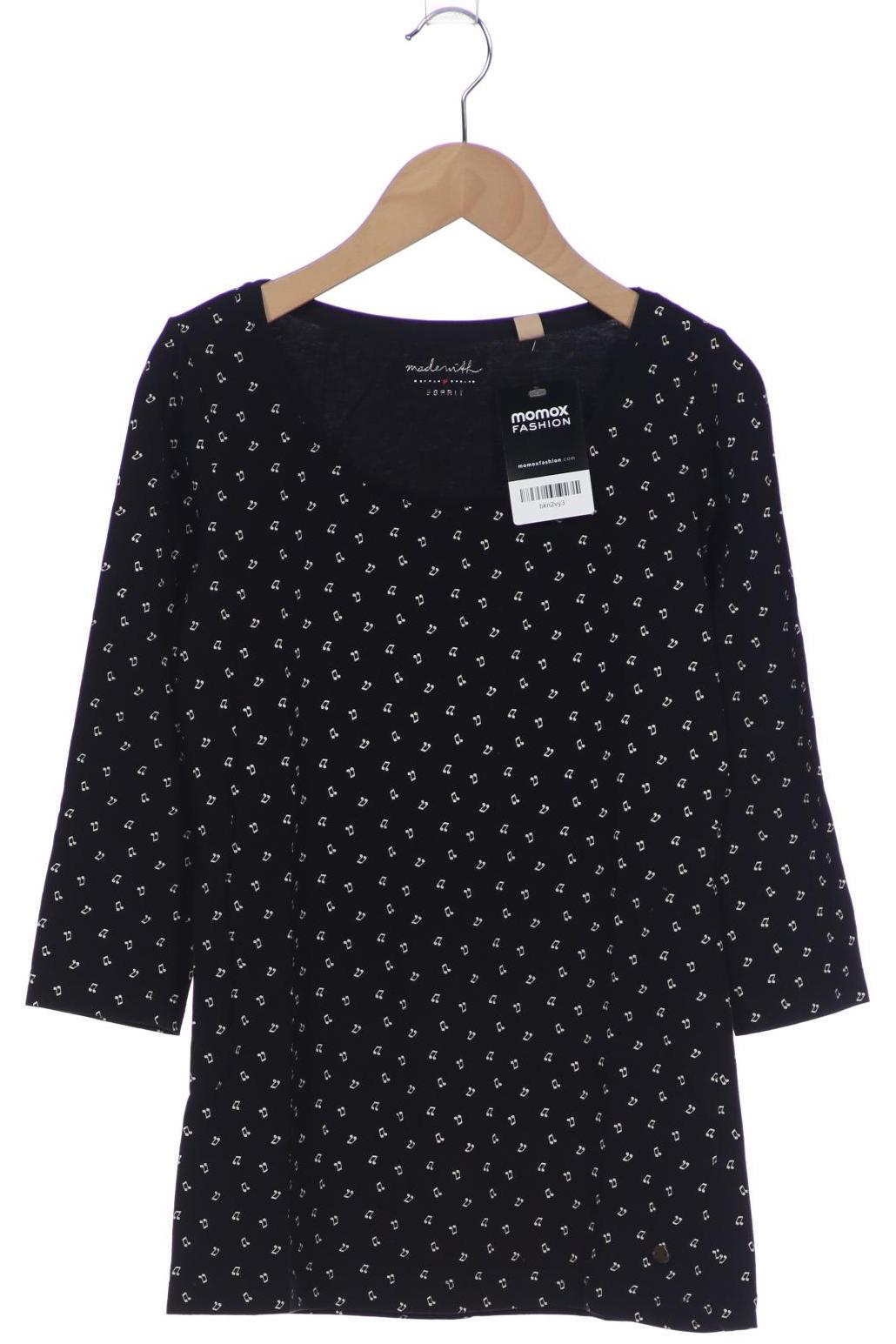 

Esprit Damen Langarmshirt, schwarz, Gr. 36