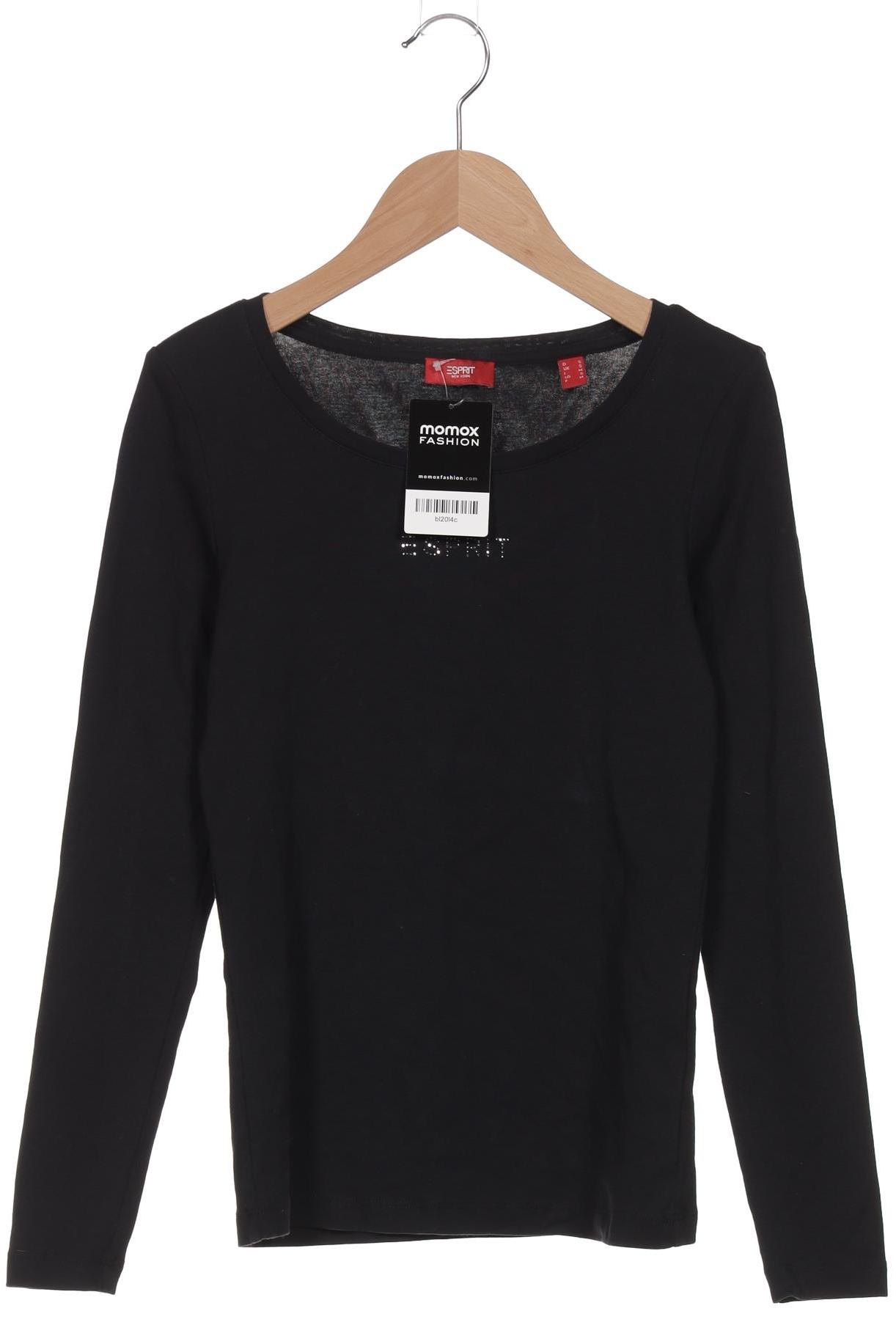 

Esprit Damen Langarmshirt, schwarz, Gr. 36
