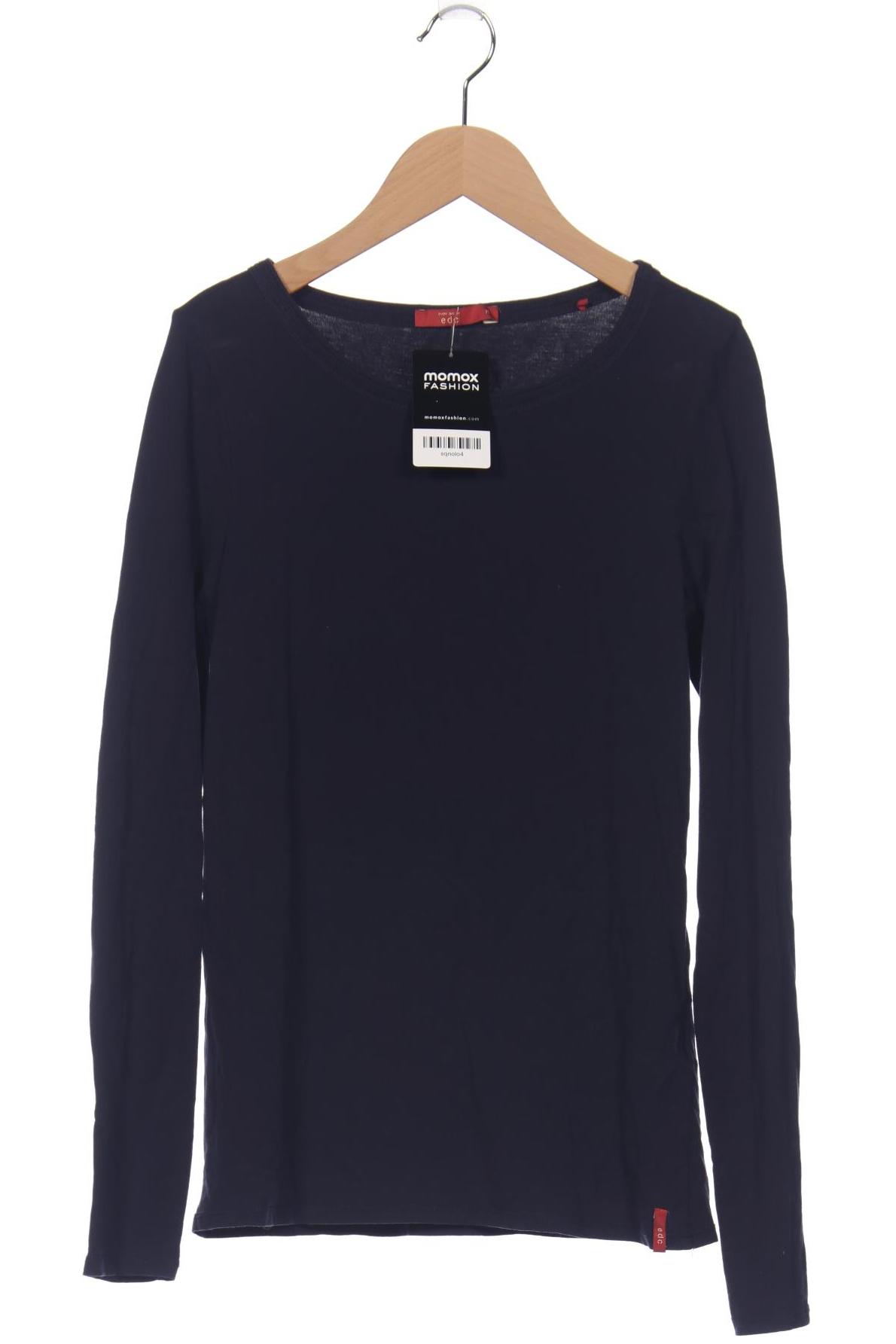 

Esprit Damen Langarmshirt, marineblau, Gr. 38