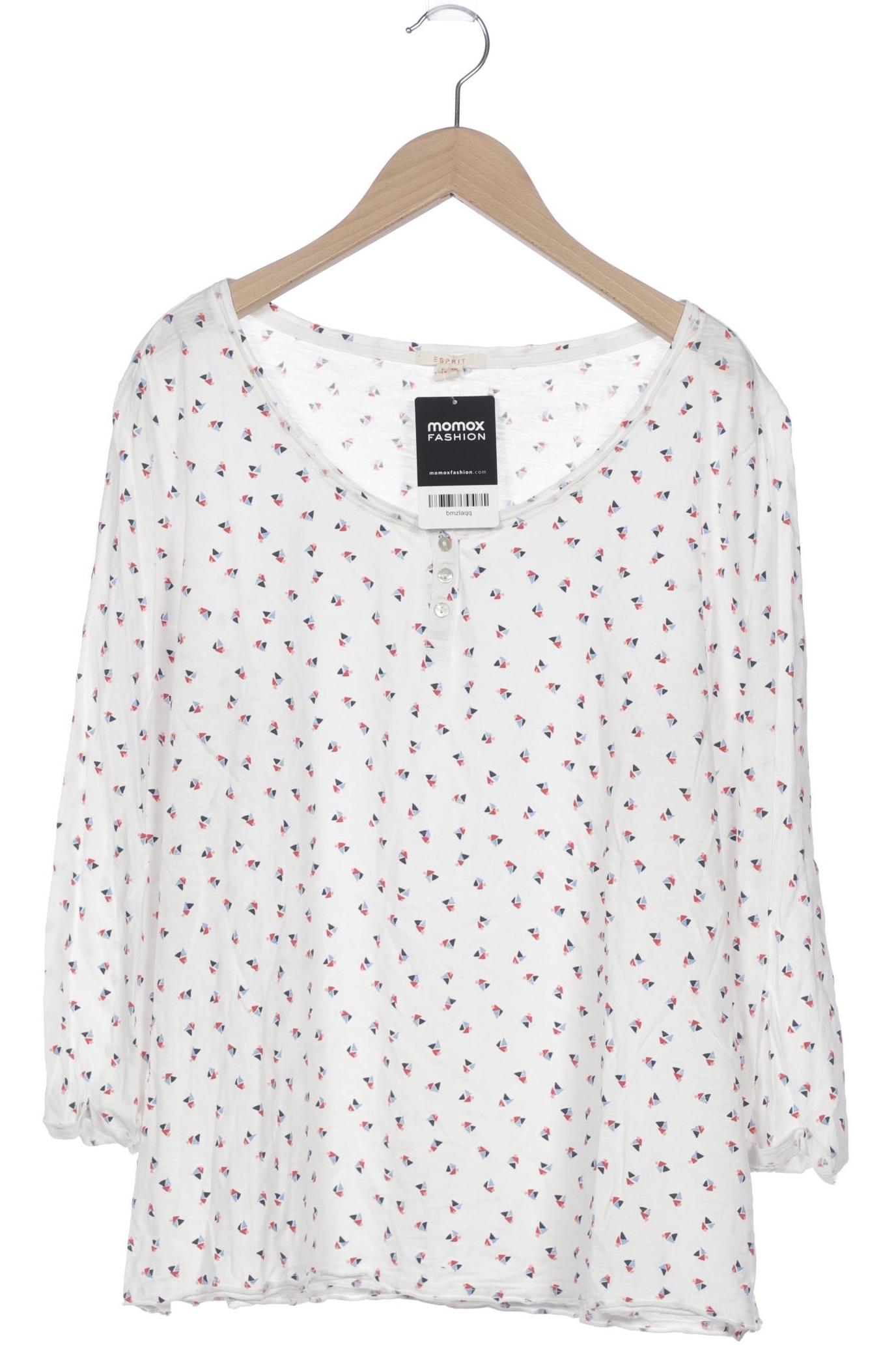 

Esprit Damen Langarmshirt, weiß, Gr. 46