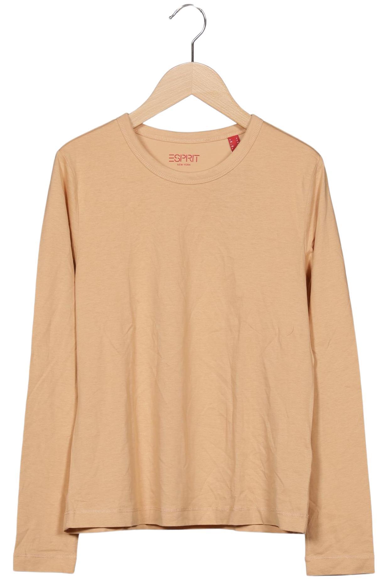 

Esprit Damen Langarmshirt, beige, Gr. 36