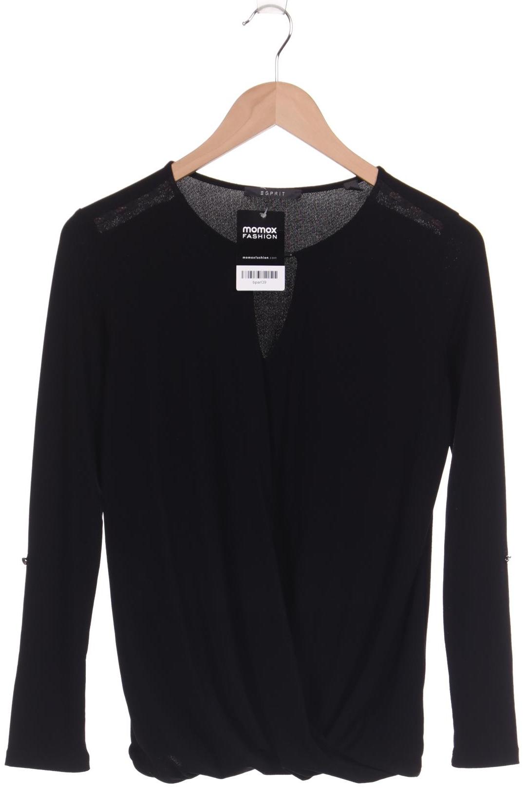 

Esprit Damen Langarmshirt, schwarz, Gr. 34