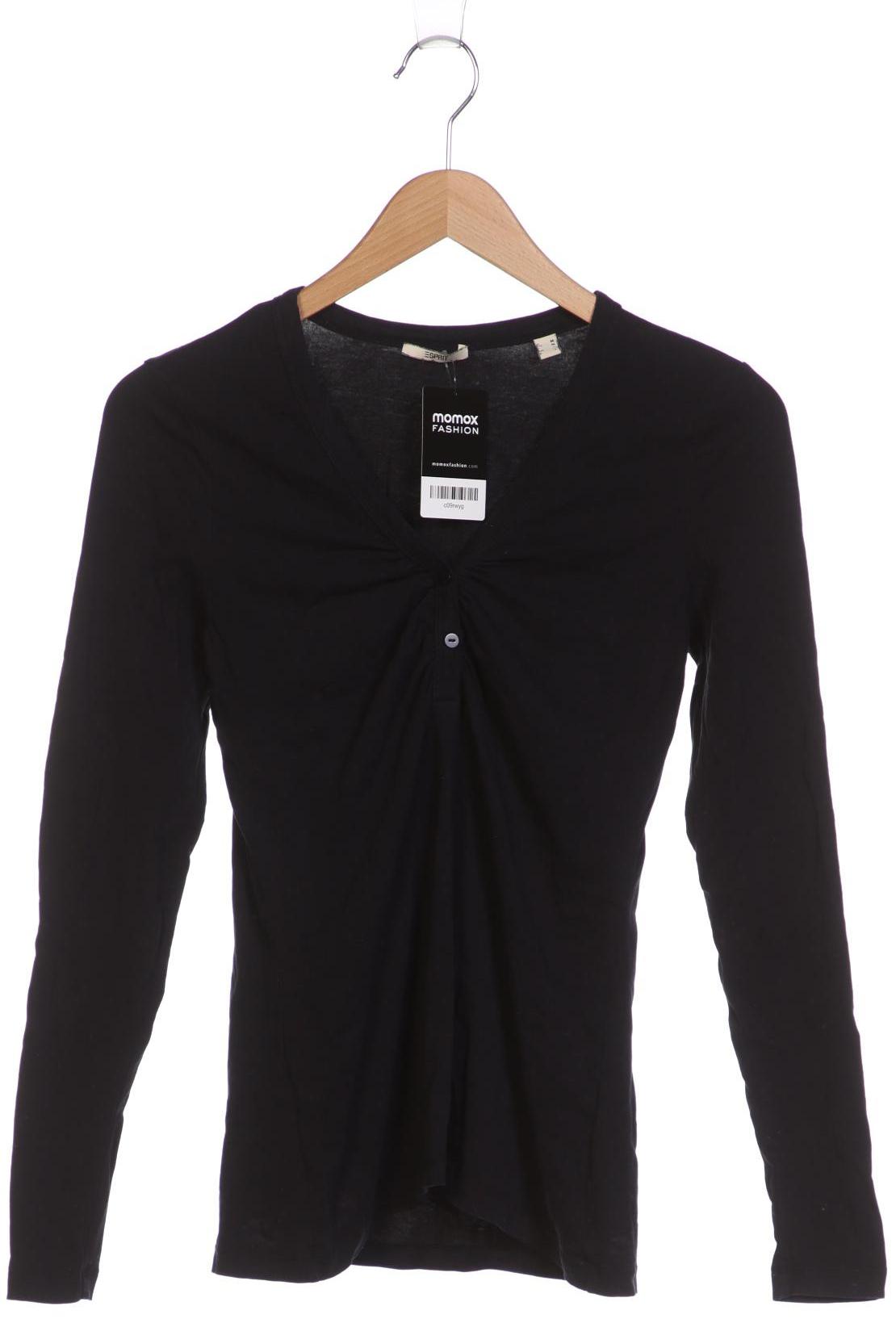 

Esprit Damen Langarmshirt, schwarz, Gr. 38