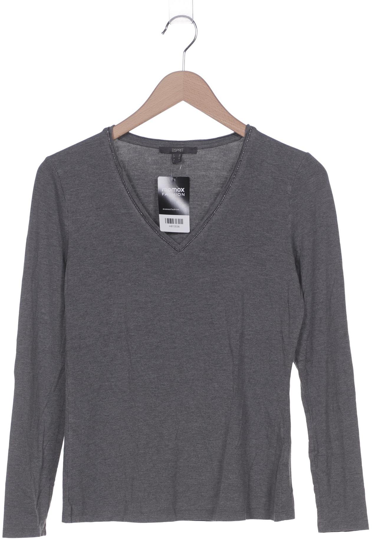 

Esprit Damen Langarmshirt, grau, Gr. 38