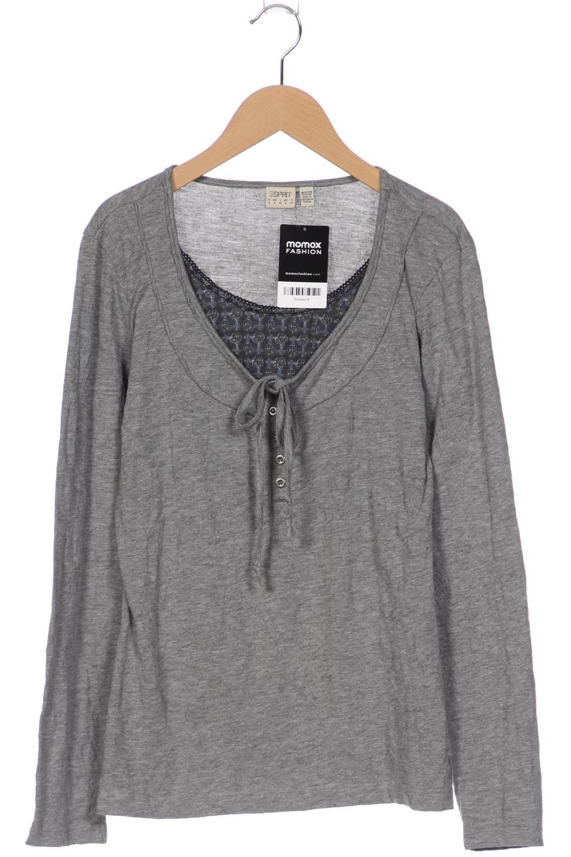 

Esprit Damen Langarmshirt, grau, Gr. 36