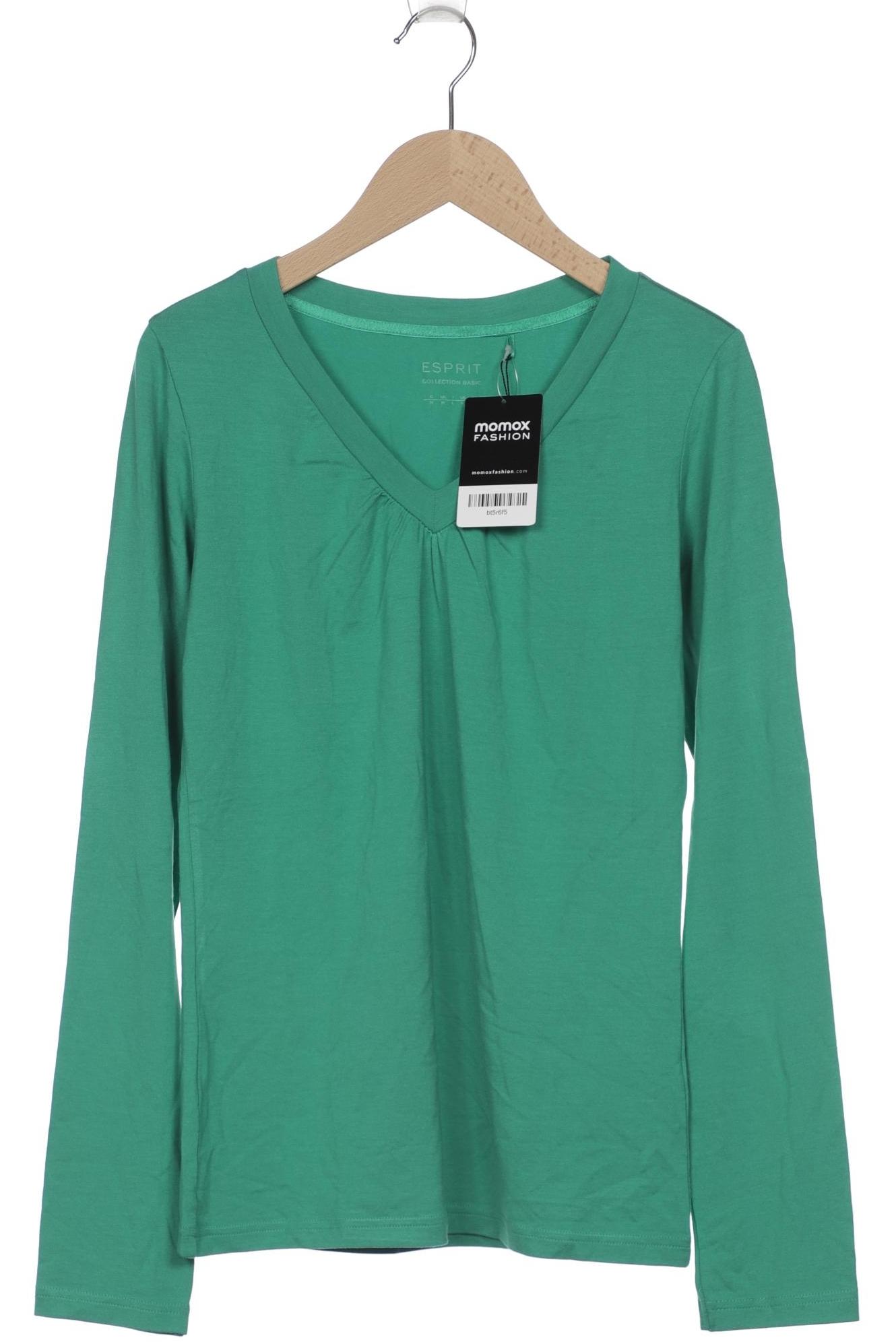 

Esprit Damen Langarmshirt, grün, Gr. 38