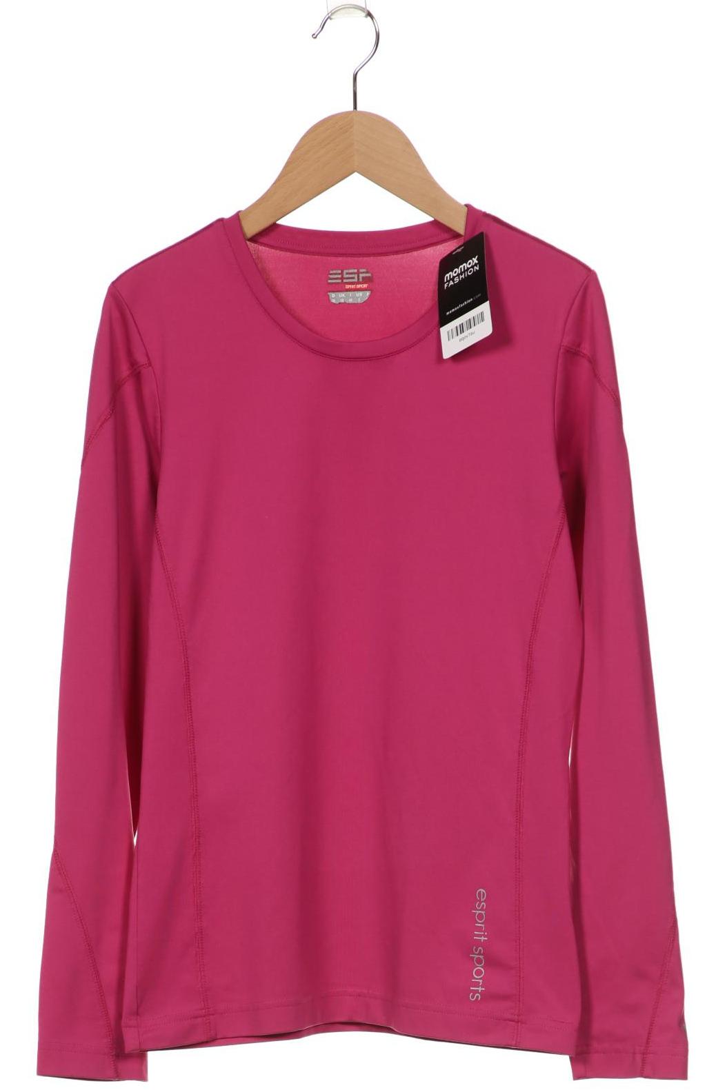 

Esprit Damen Langarmshirt, pink, Gr. 36