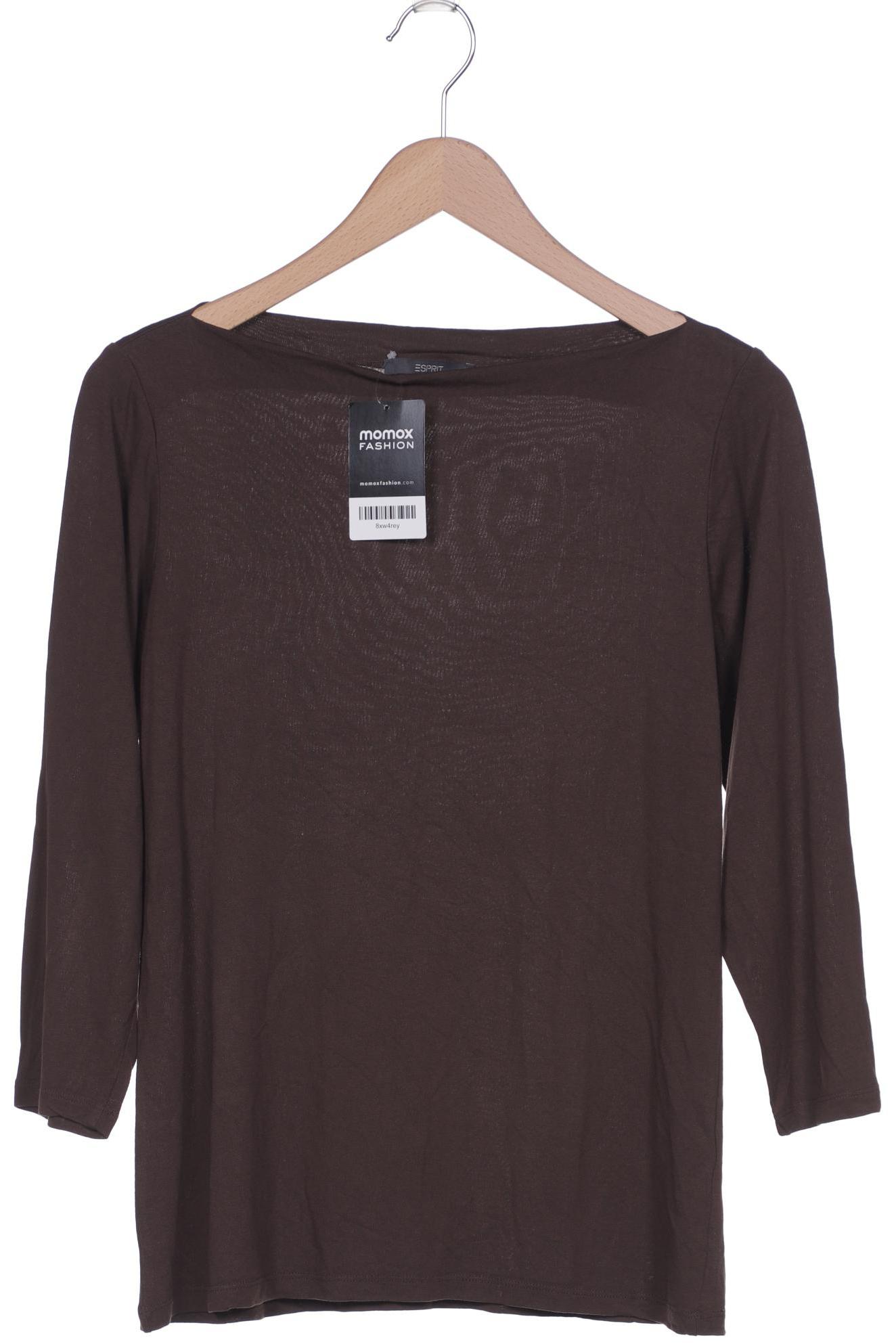 

Esprit Damen Langarmshirt, braun, Gr. 34