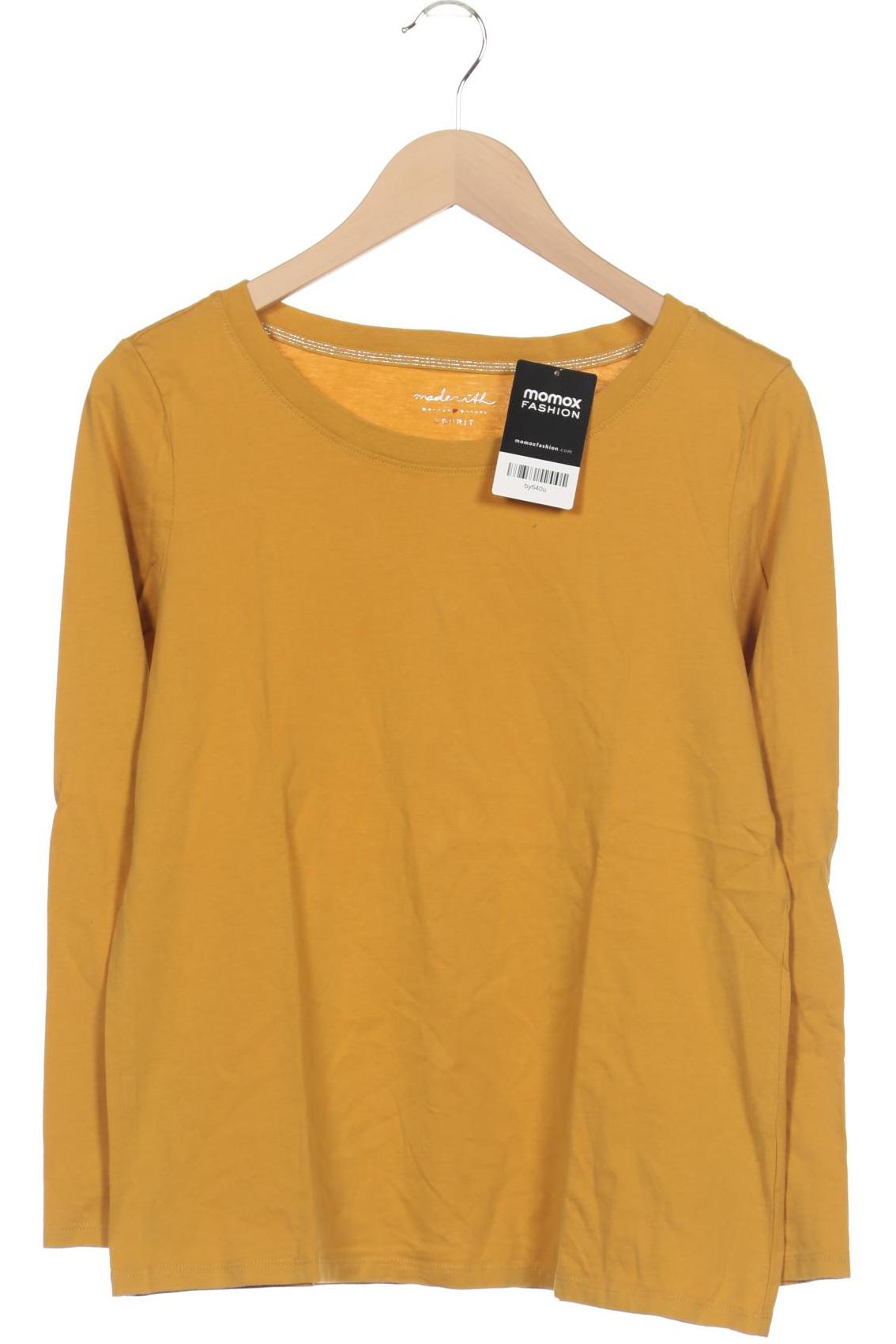 

Esprit Damen Langarmshirt, orange, Gr. 38