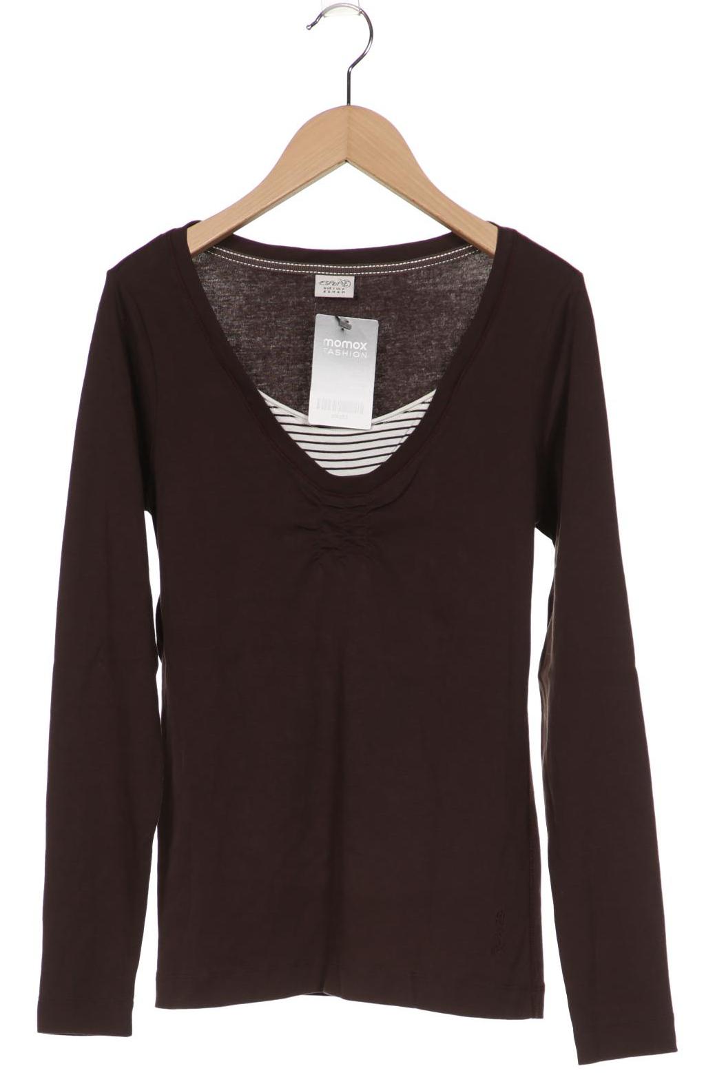 

Esprit Damen Langarmshirt, braun, Gr. 36