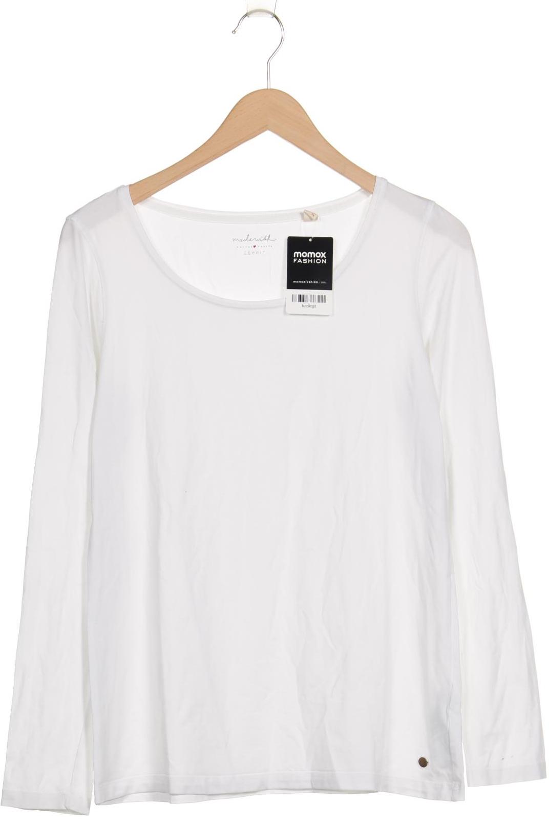 

Esprit Damen Langarmshirt, weiß, Gr. 46