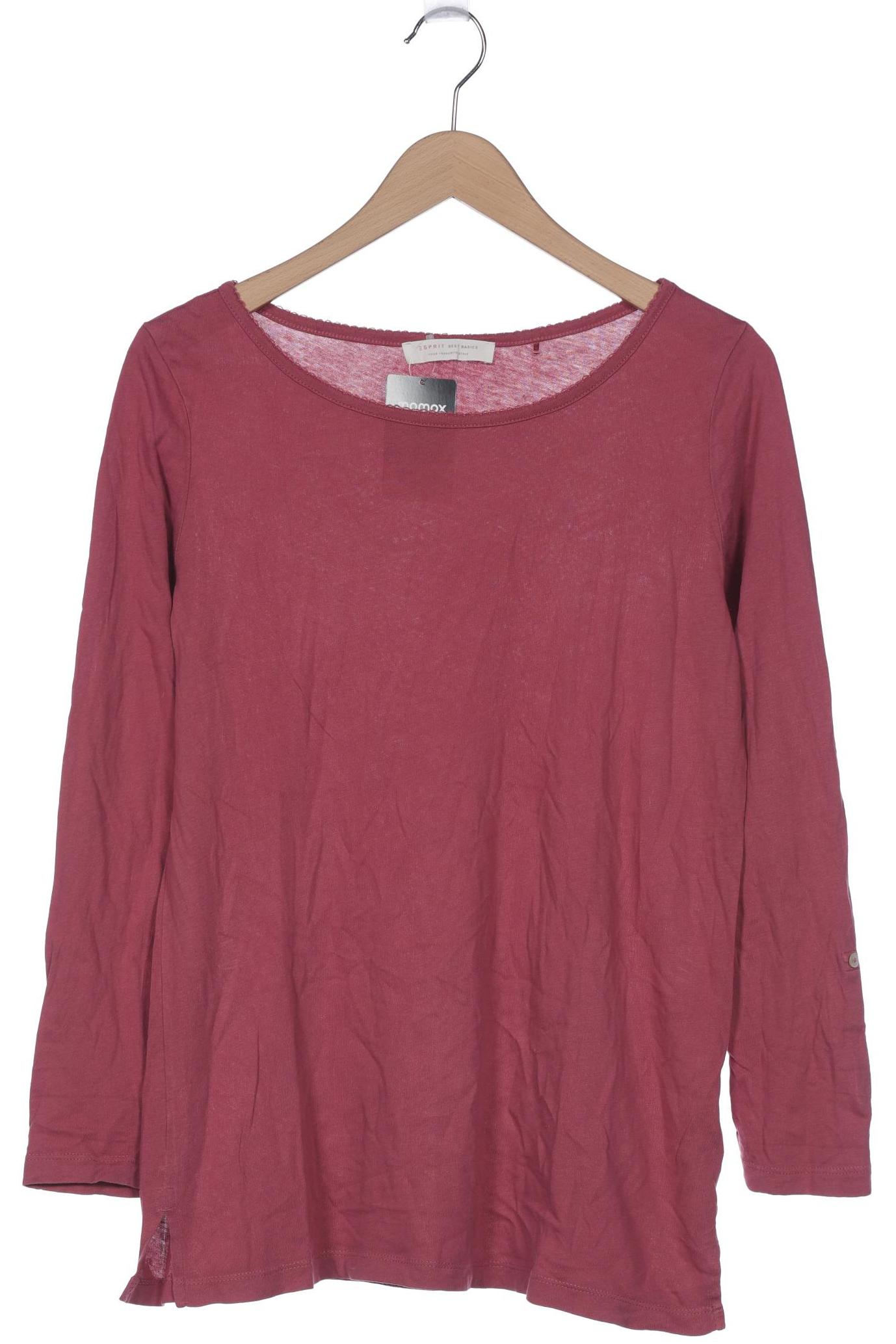 

Esprit Damen Langarmshirt, pink, Gr. 36