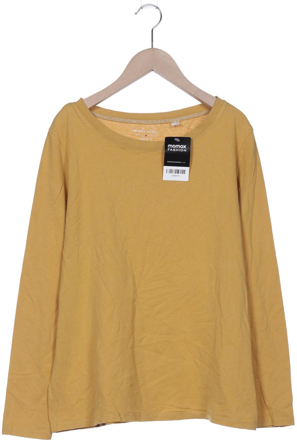 

Esprit Damen Langarmshirt, gelb, Gr. 42