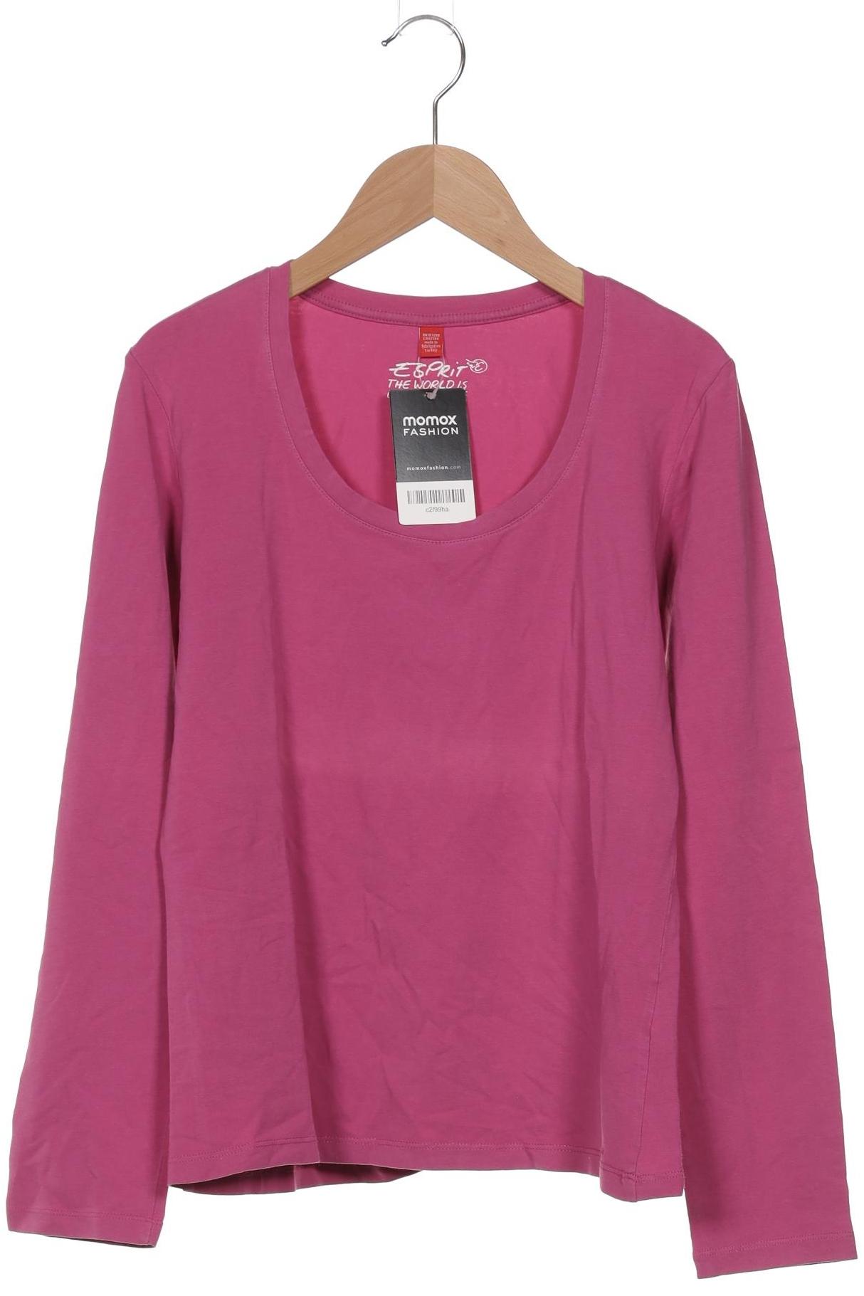 

Esprit Damen Langarmshirt, pink, Gr. 42