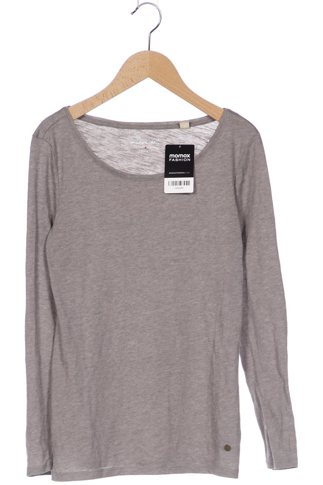 

Esprit Damen Langarmshirt, grau, Gr. 34