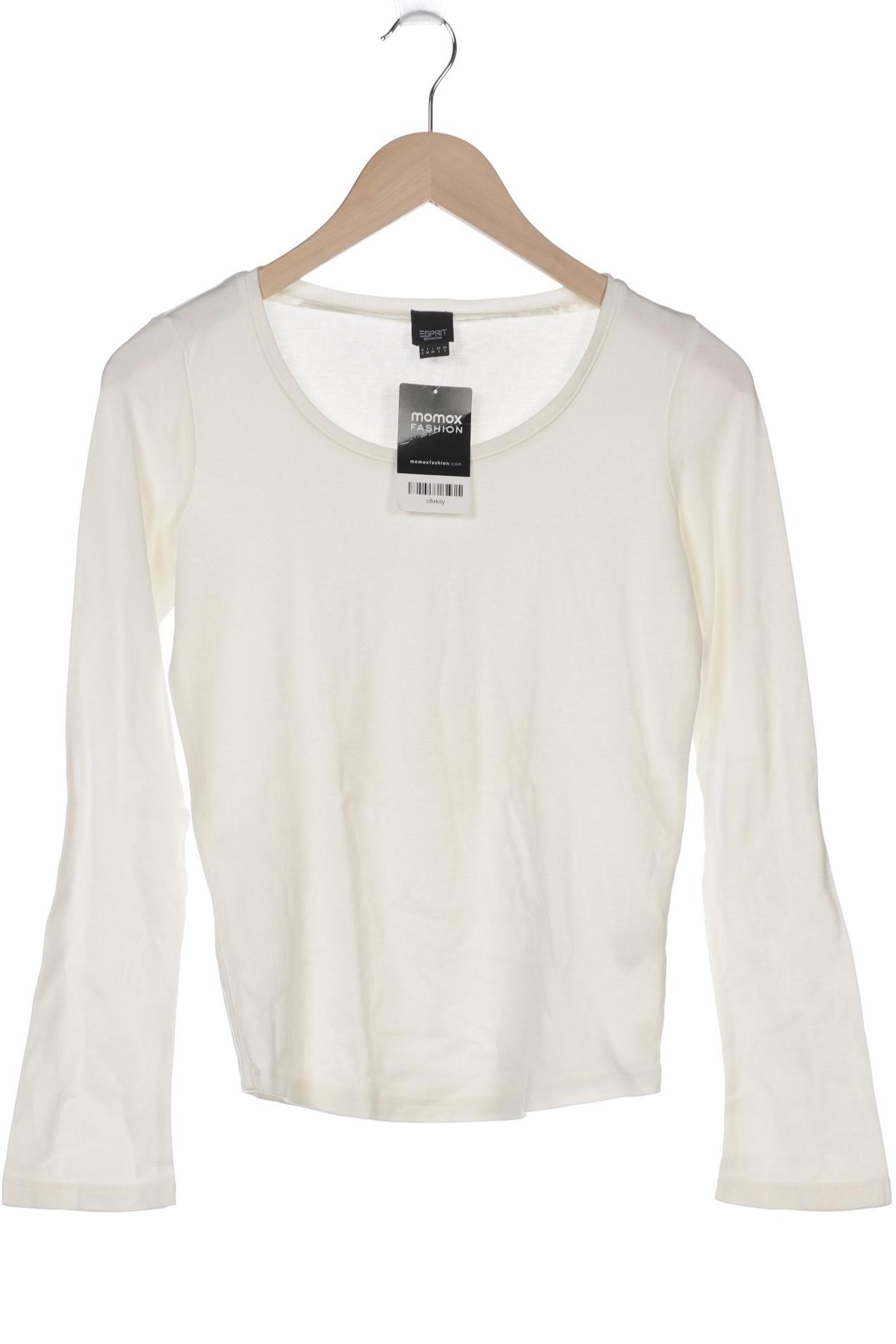 

Esprit Damen Langarmshirt, weiß, Gr. 36