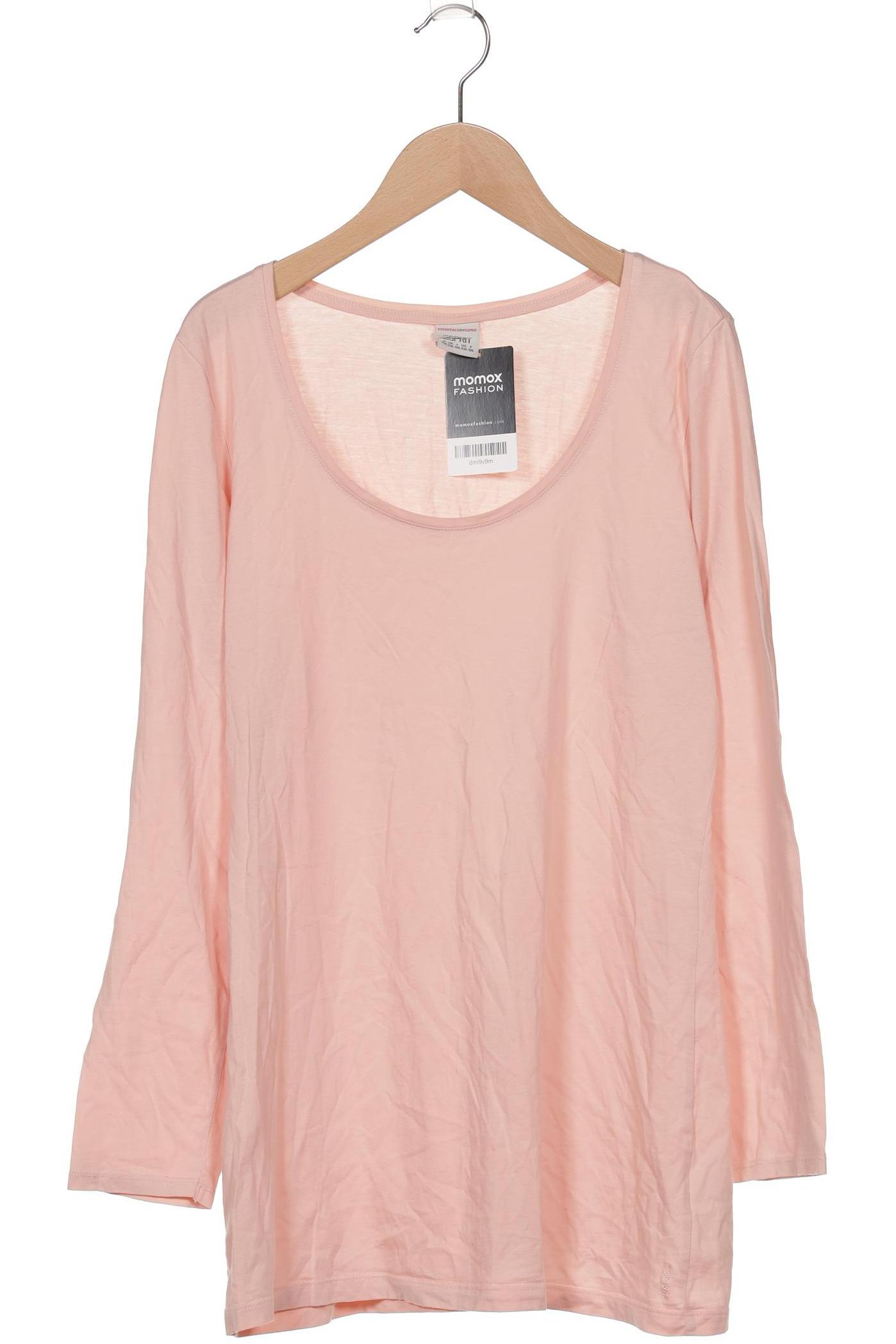 

Esprit Damen Langarmshirt, pink, Gr. 46