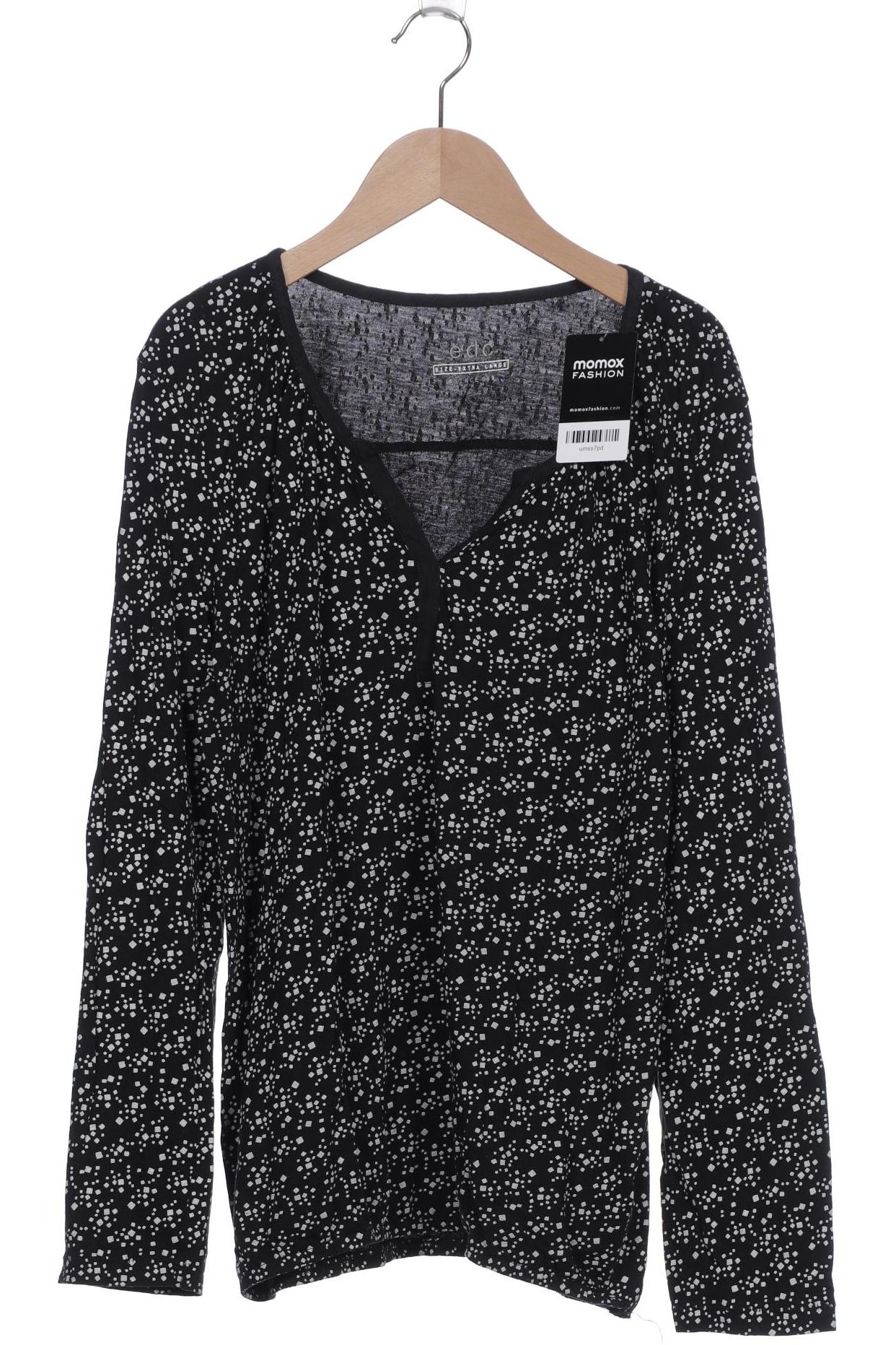 

Esprit Damen Langarmshirt, schwarz, Gr. 44