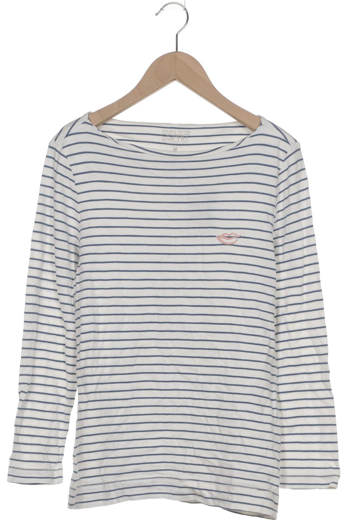 

Esprit Damen Langarmshirt, weiß, Gr. 38