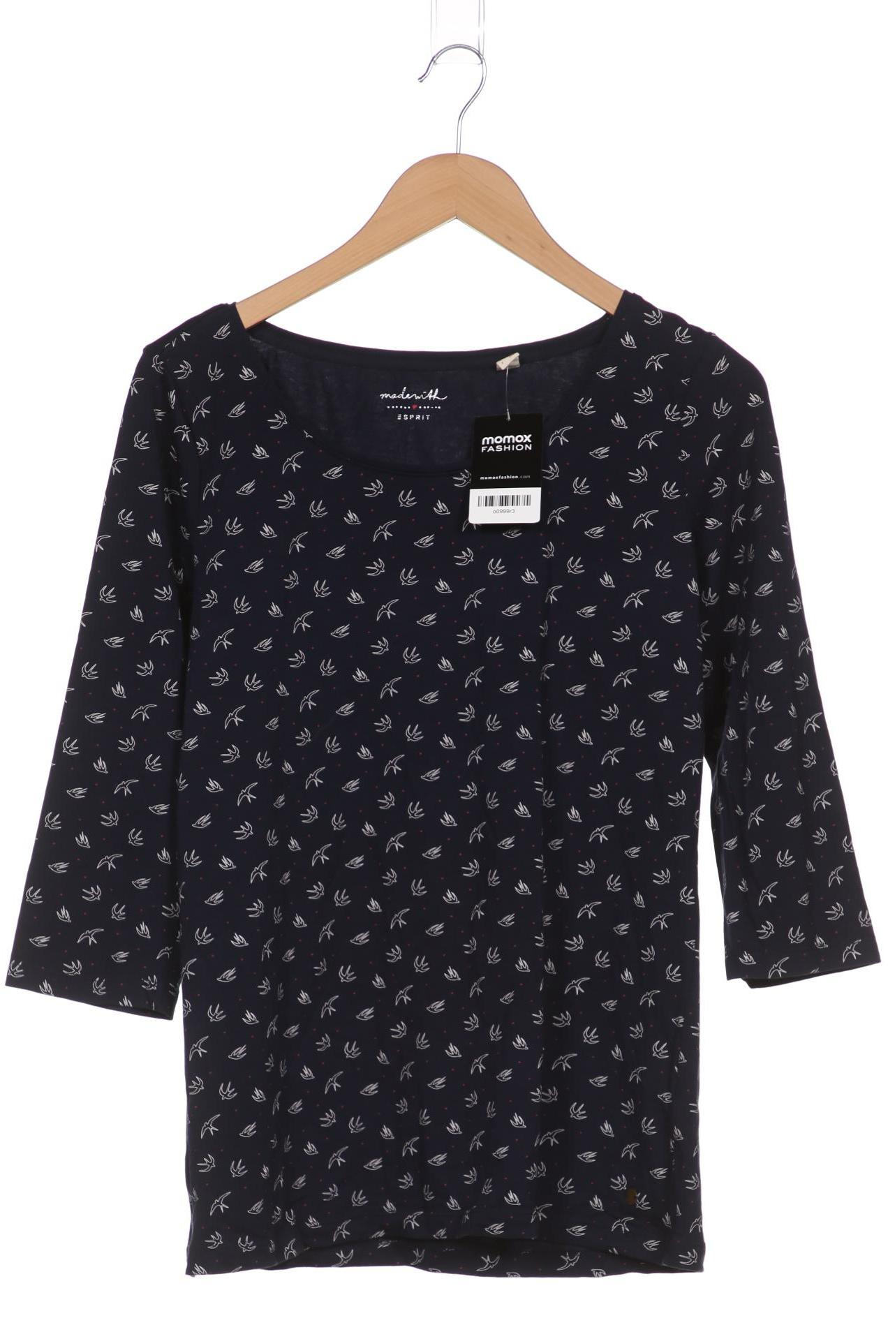 

Esprit Damen Langarmshirt, marineblau, Gr. 46