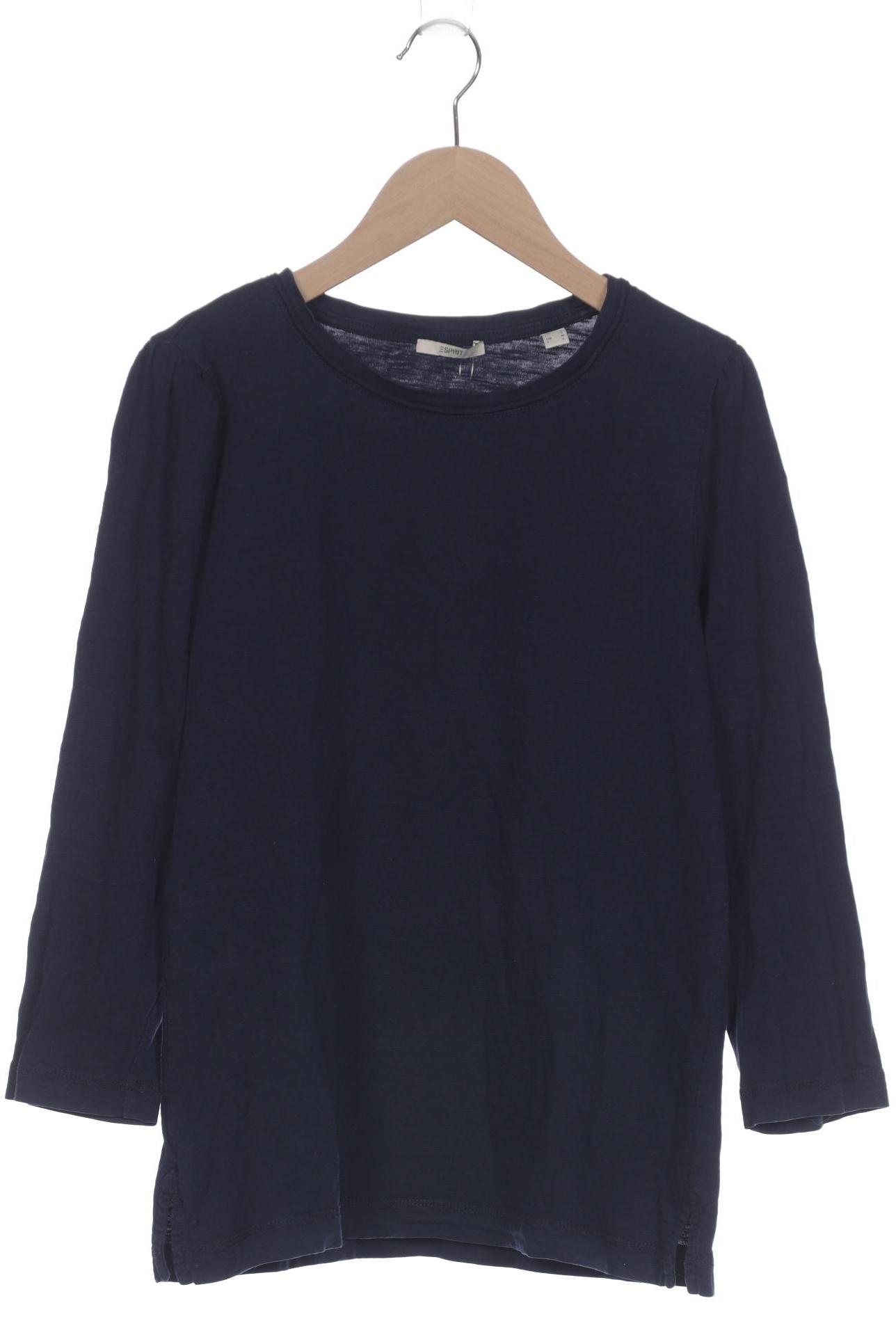 

Esprit Damen Langarmshirt, marineblau, Gr. 38