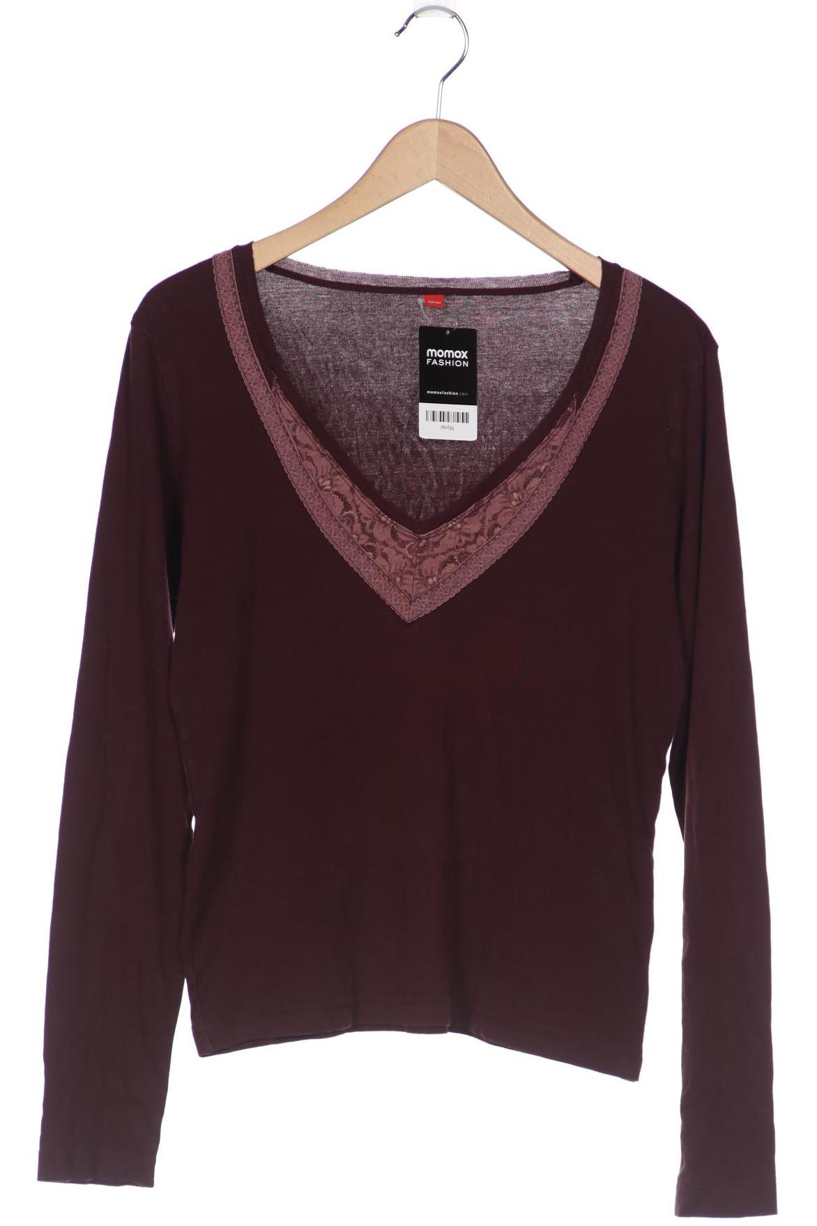 

Esprit Damen Langarmshirt, bordeaux, Gr. 38