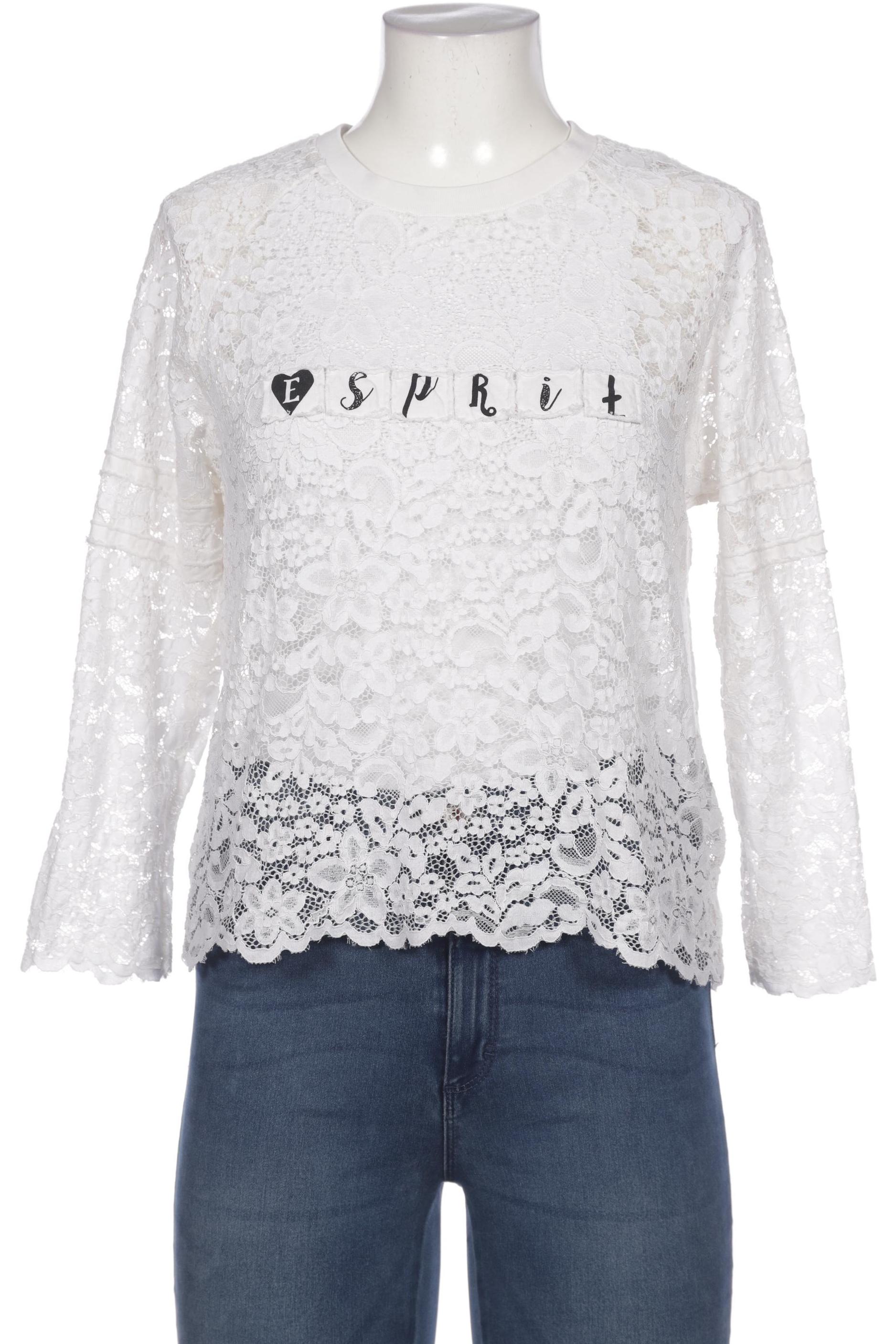 

Esprit Damen Langarmshirt, weiß