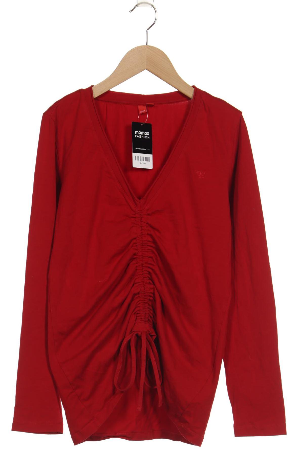 

Esprit Damen Langarmshirt, rot, Gr. 44