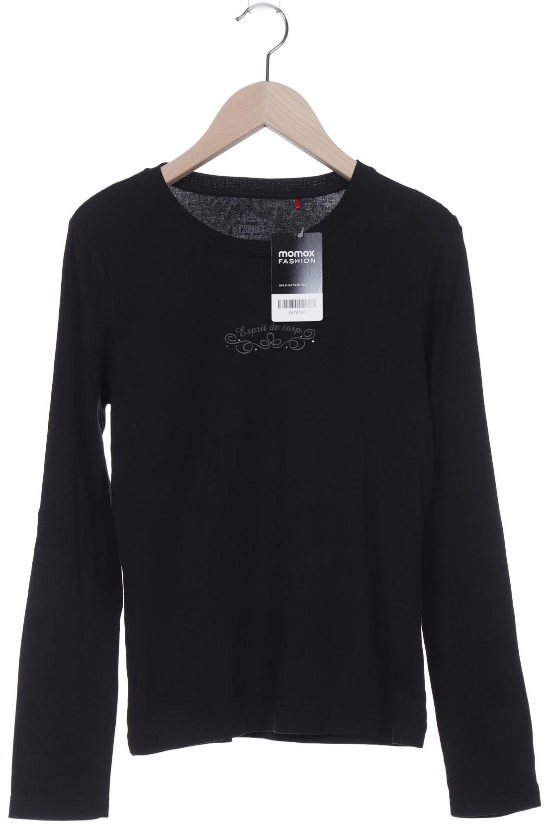 

Esprit Damen Langarmshirt, schwarz, Gr. 38