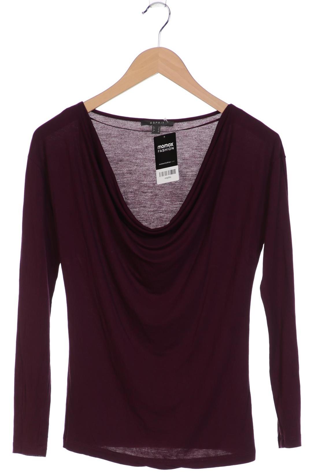 

Esprit Damen Langarmshirt, bordeaux, Gr. 36