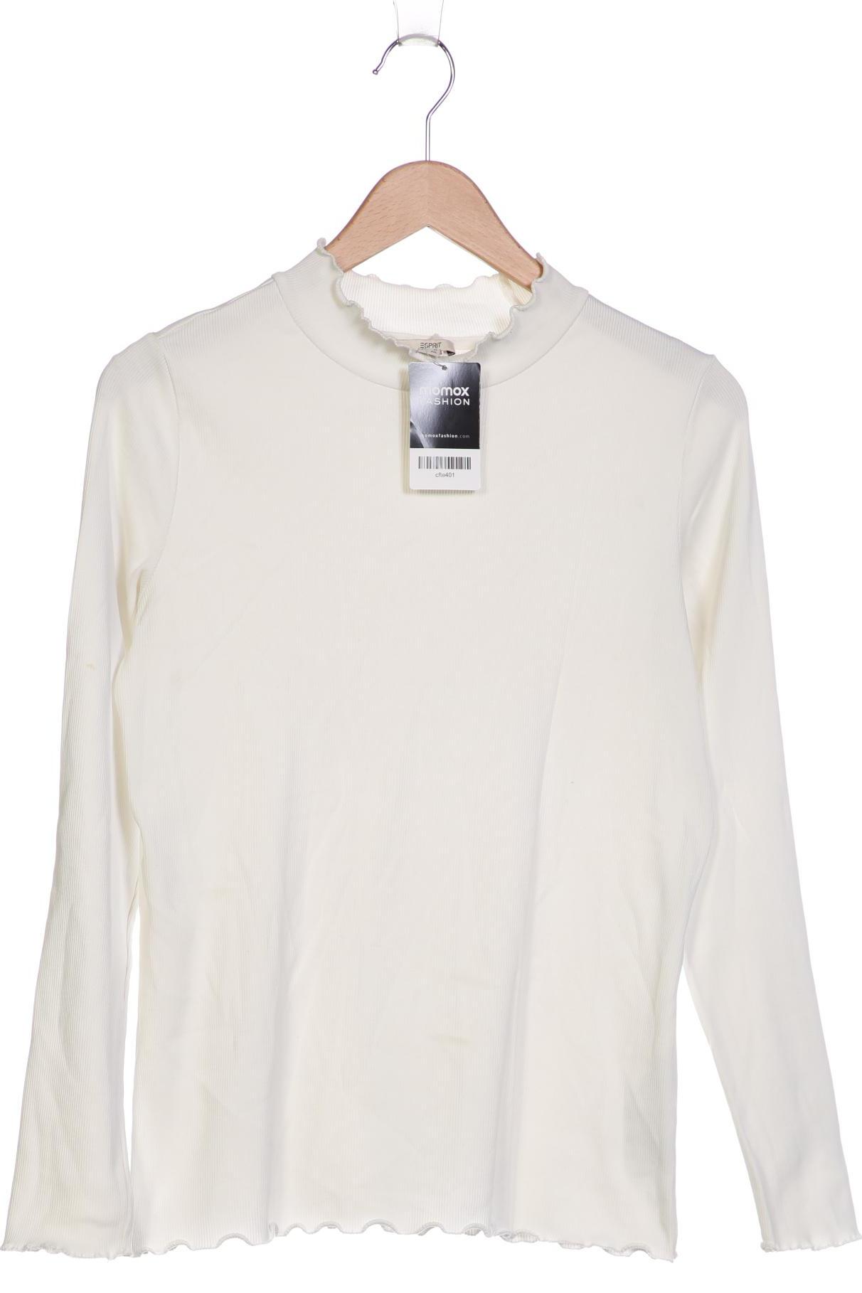 

Esprit Damen Langarmshirt, weiß, Gr. 44