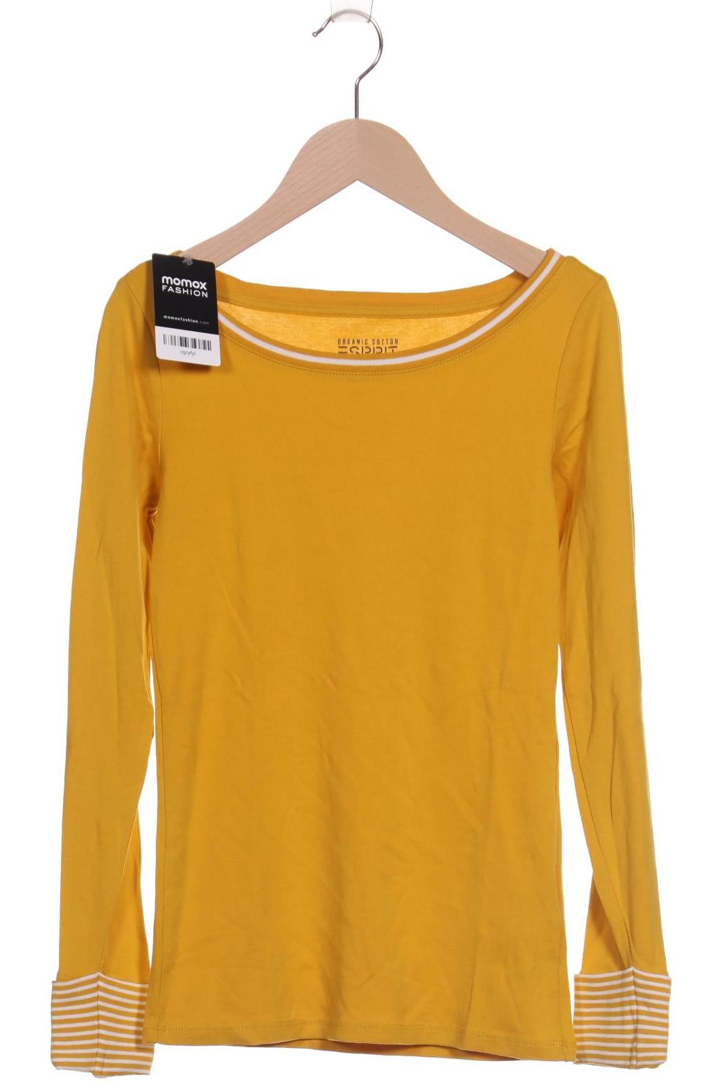 

Esprit Damen Langarmshirt, gelb, Gr. 34