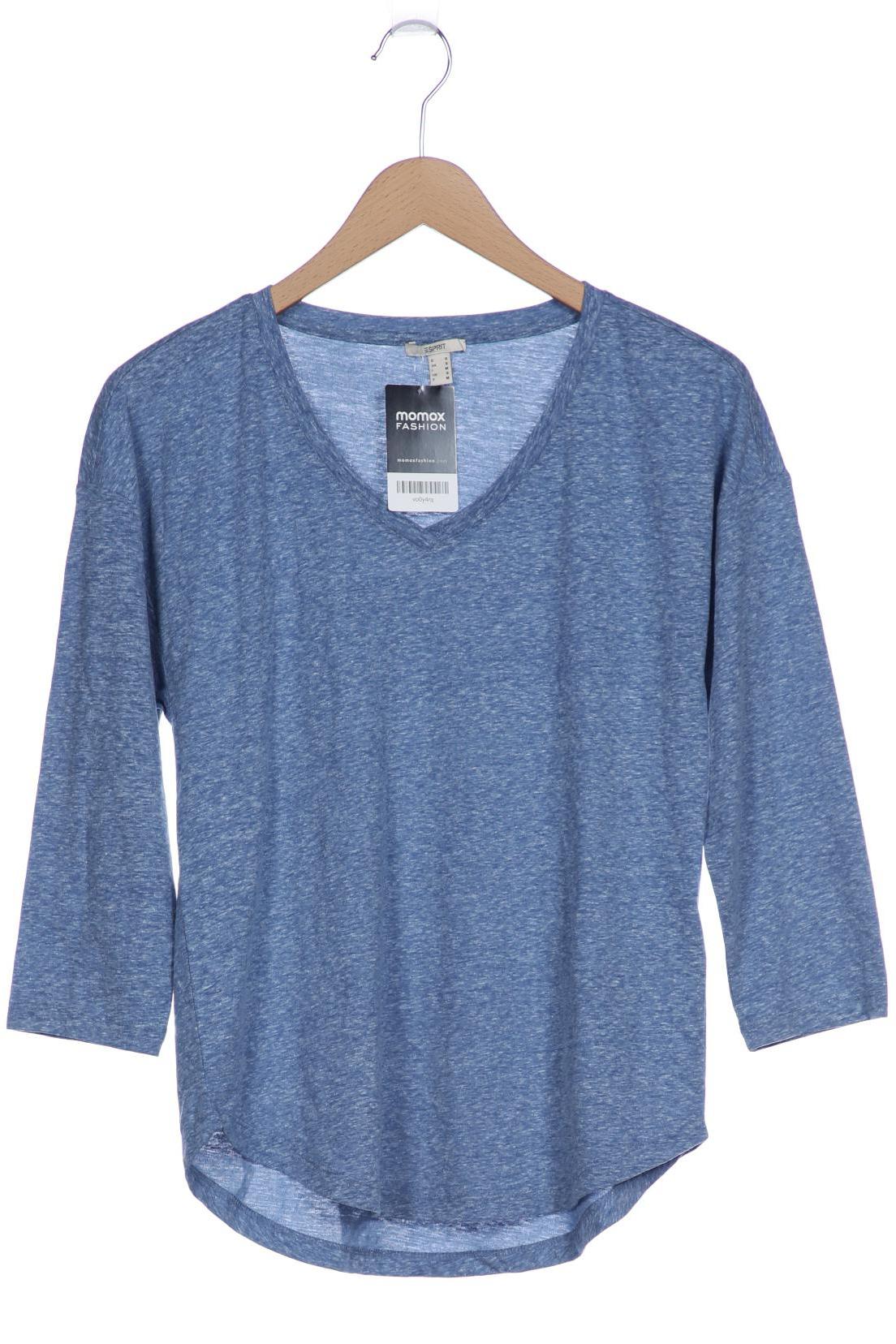 

Esprit Damen Langarmshirt, blau, Gr. 36