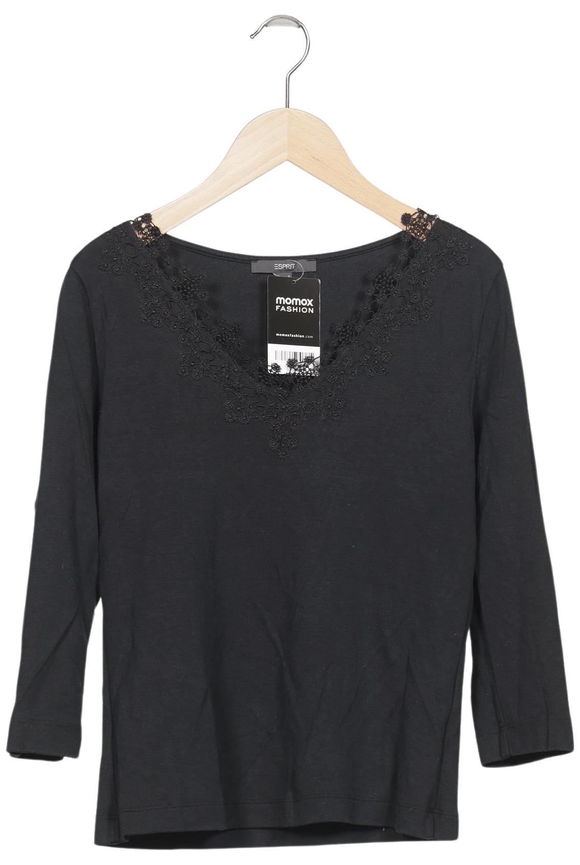 

Esprit Damen Langarmshirt, schwarz, Gr. 36