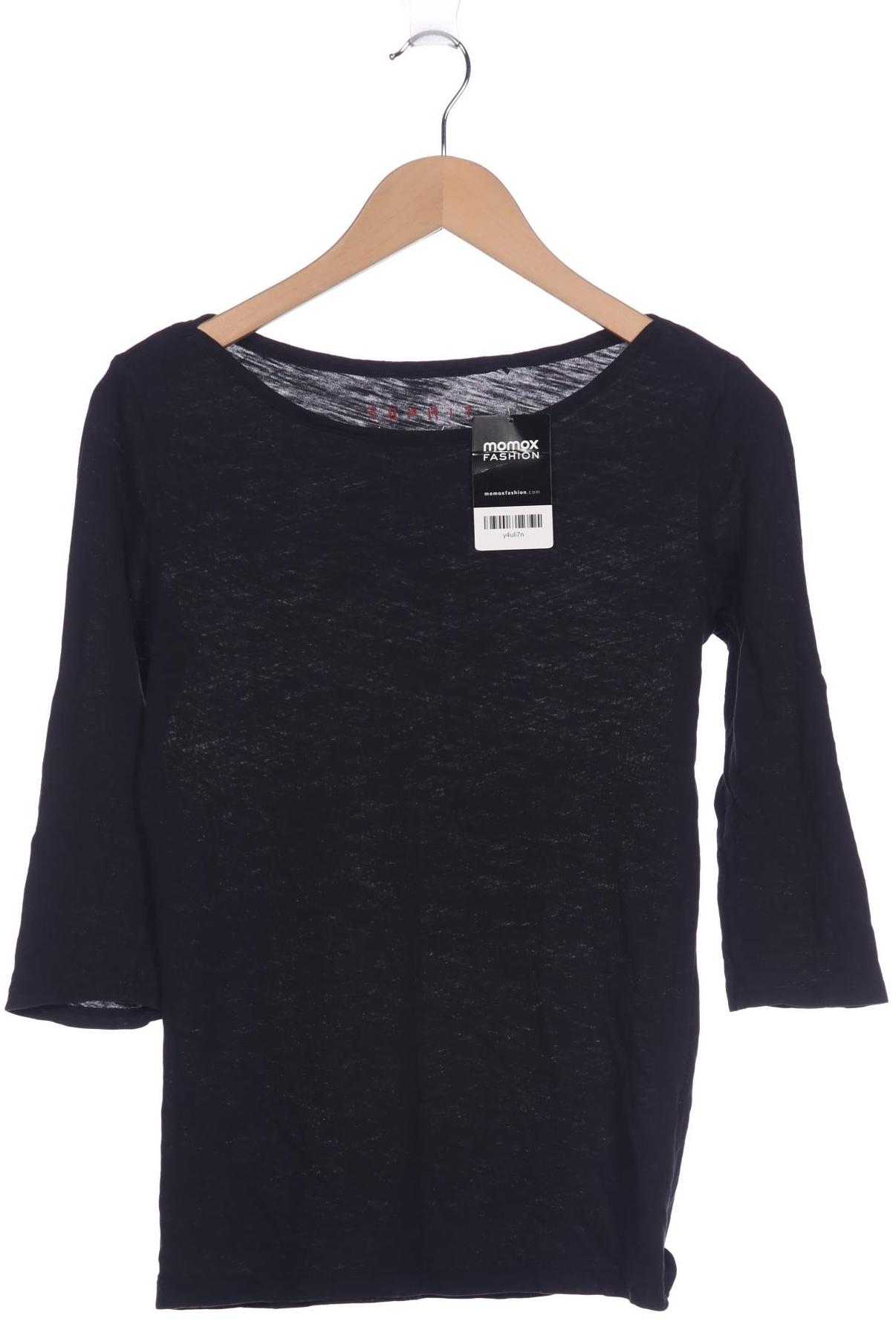 

Esprit Damen Langarmshirt, schwarz, Gr. 34
