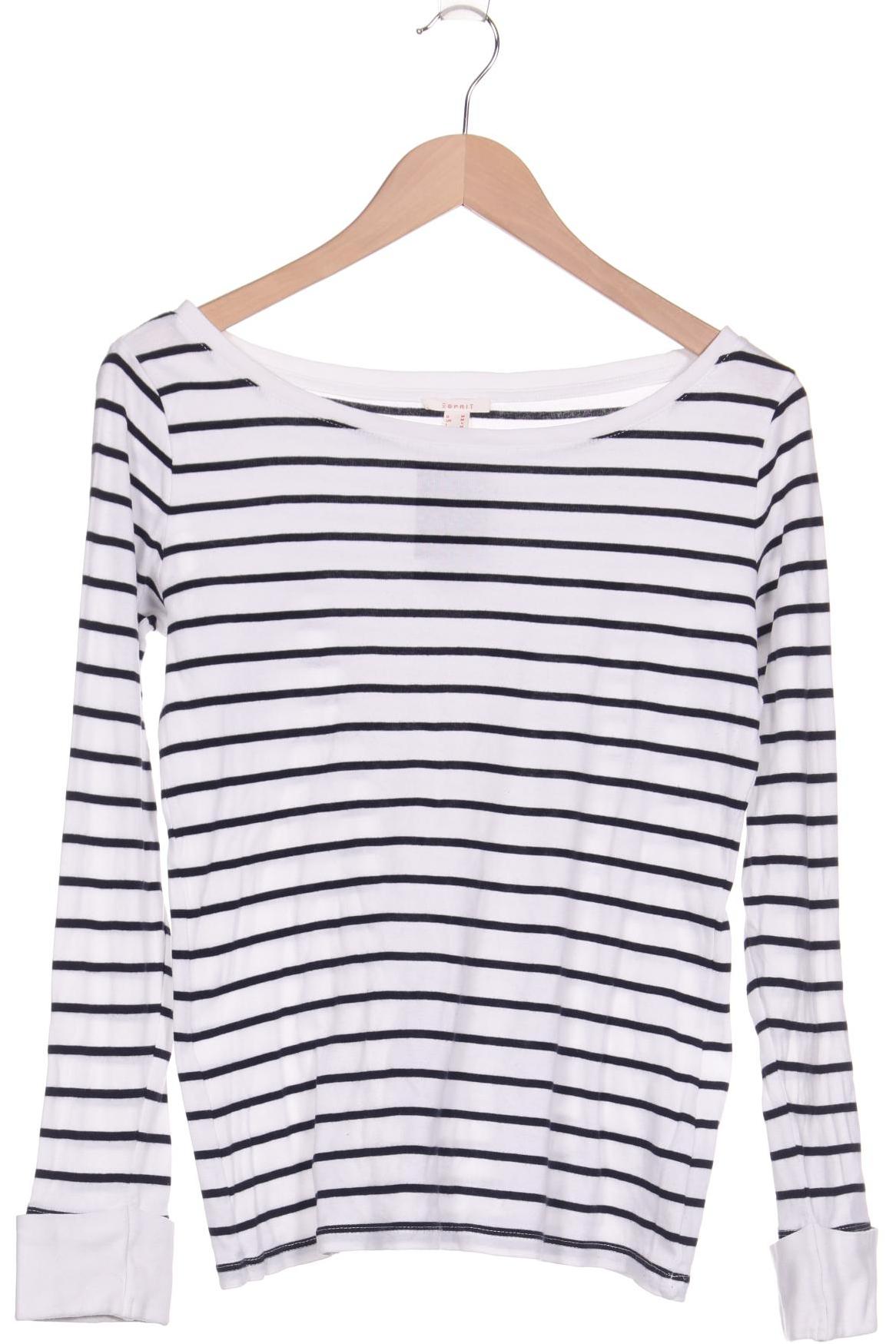 

Esprit Damen Langarmshirt, weiß, Gr. 38