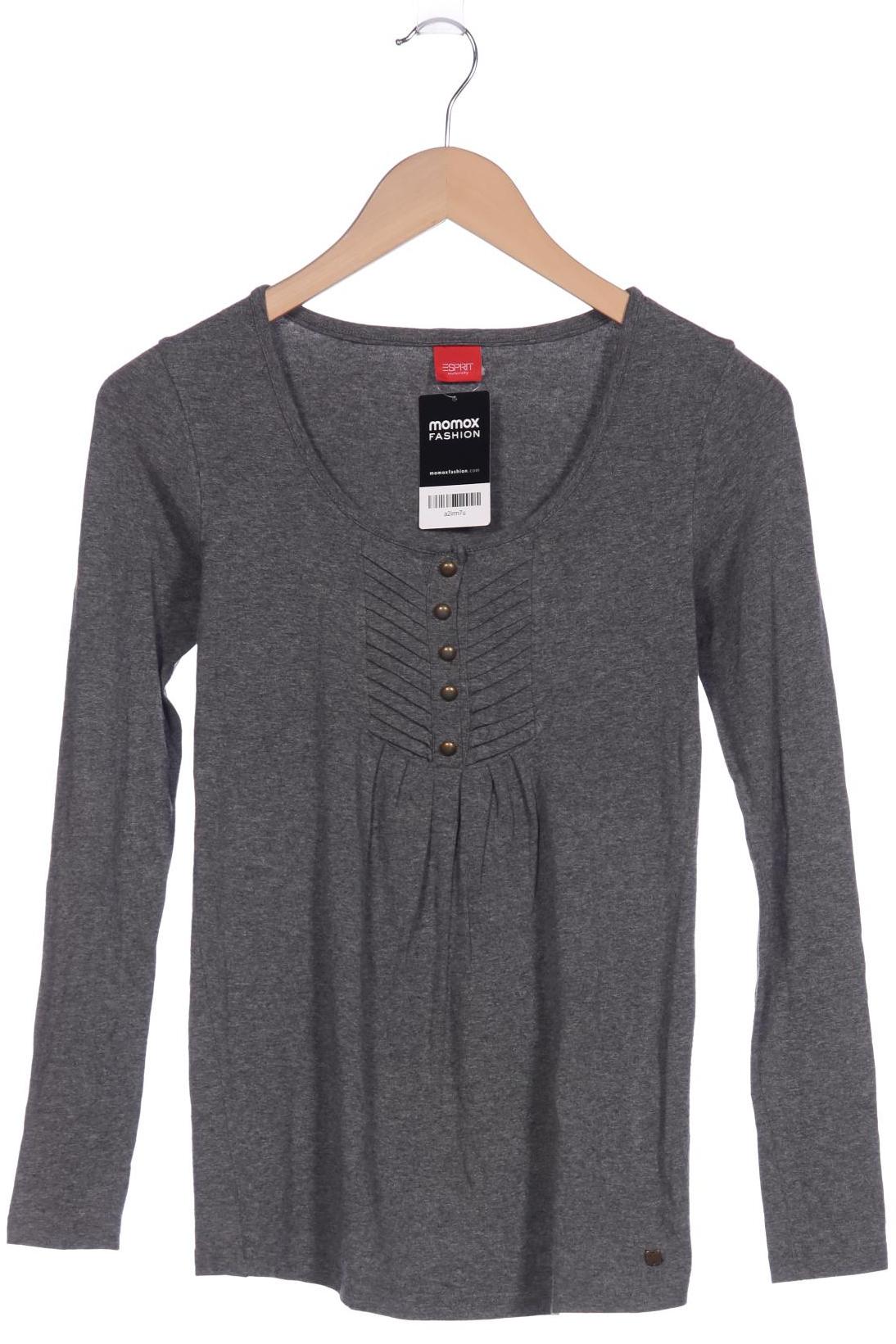 

Esprit Damen Langarmshirt, grau, Gr. 36