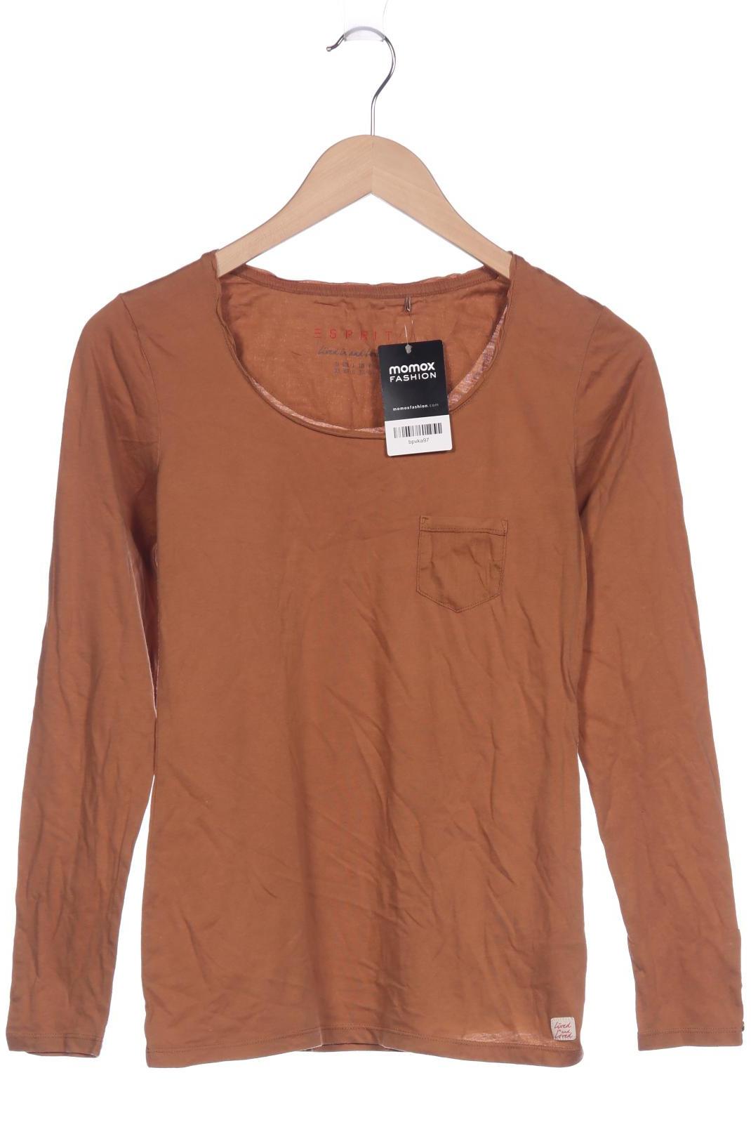 

Esprit Damen Langarmshirt, braun, Gr. 34