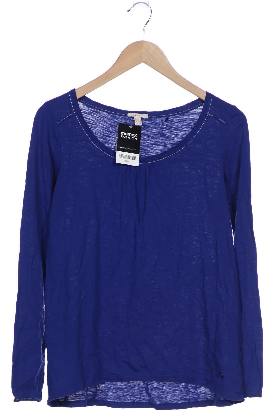 

Esprit Damen Langarmshirt, blau, Gr. 36