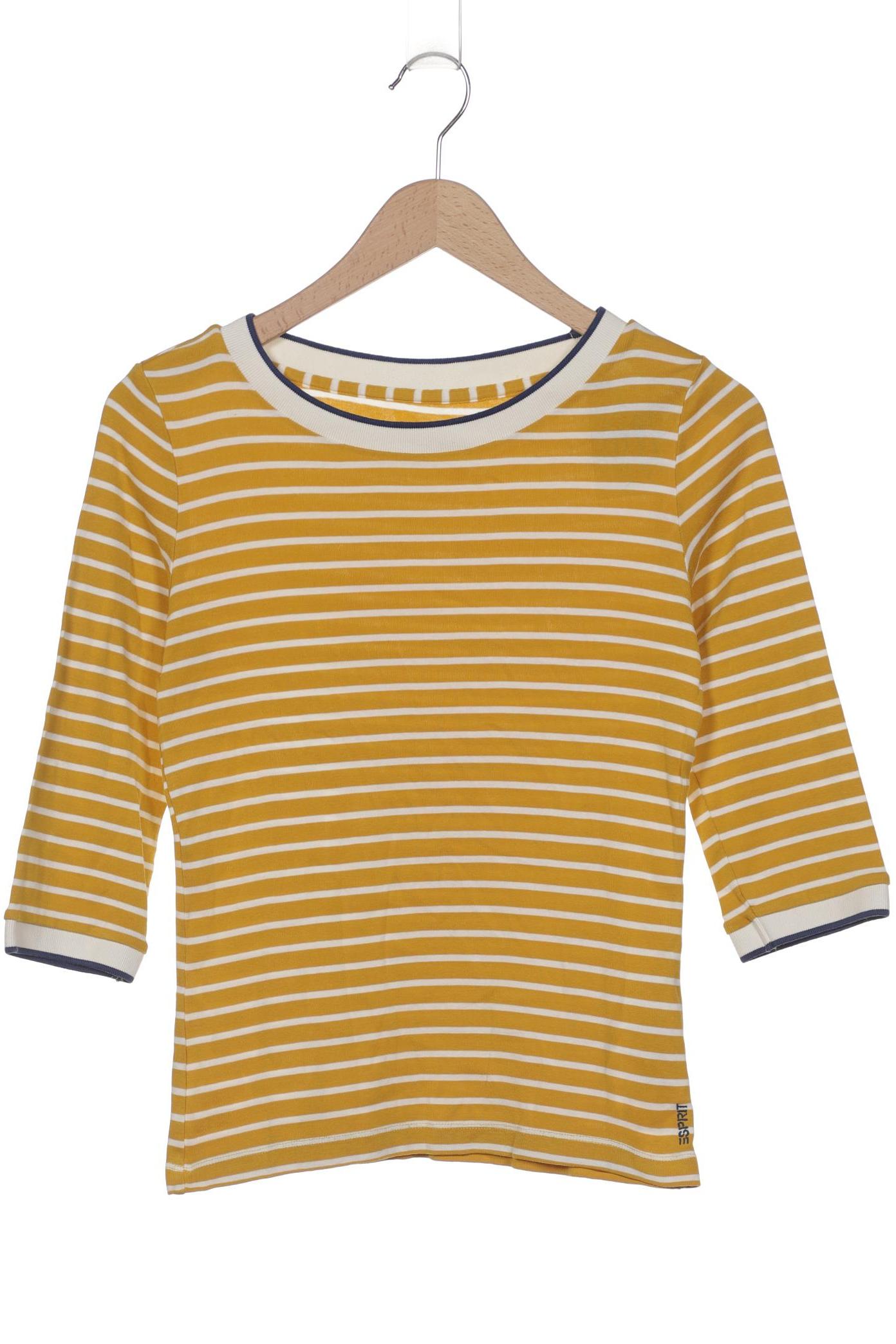 

Esprit Damen Langarmshirt, gelb, Gr. 36