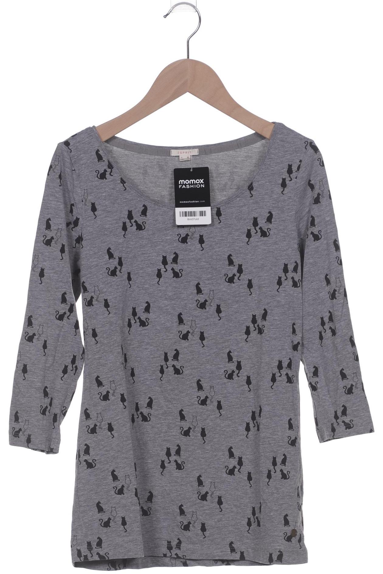 

Esprit Damen Langarmshirt, grau, Gr. 38