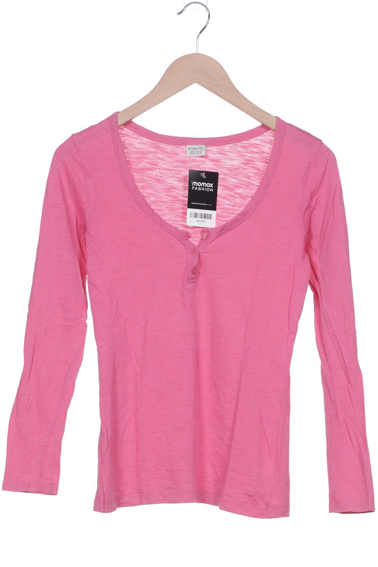 

Esprit Damen Langarmshirt, pink, Gr. 34