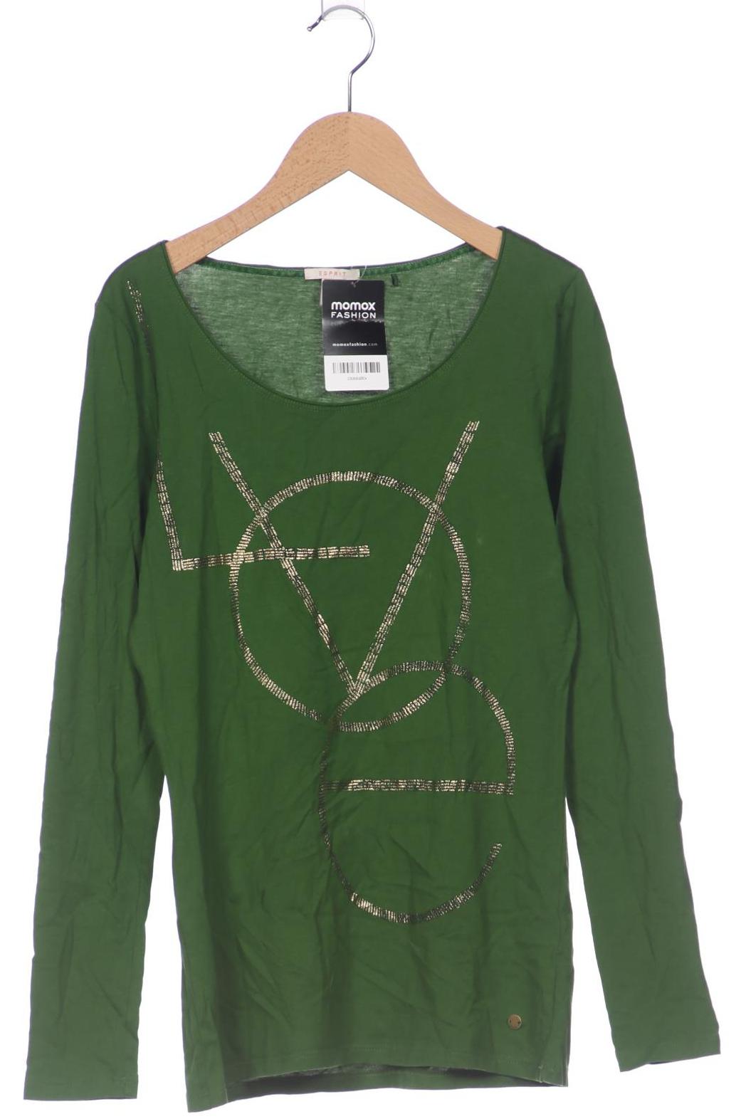 

Esprit Damen Langarmshirt, grün, Gr. 38