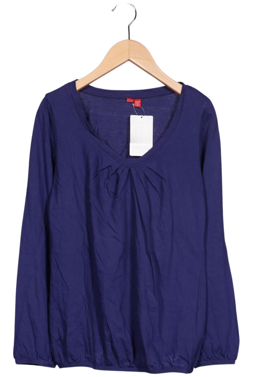 

Esprit Damen Langarmshirt, marineblau, Gr. 38