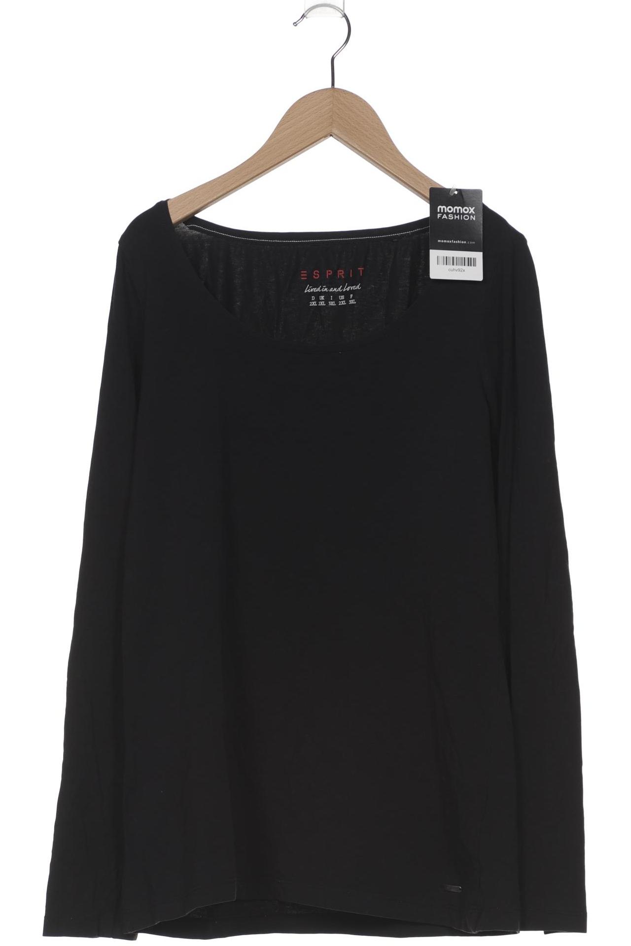 

Esprit Damen Langarmshirt, schwarz, Gr. 46