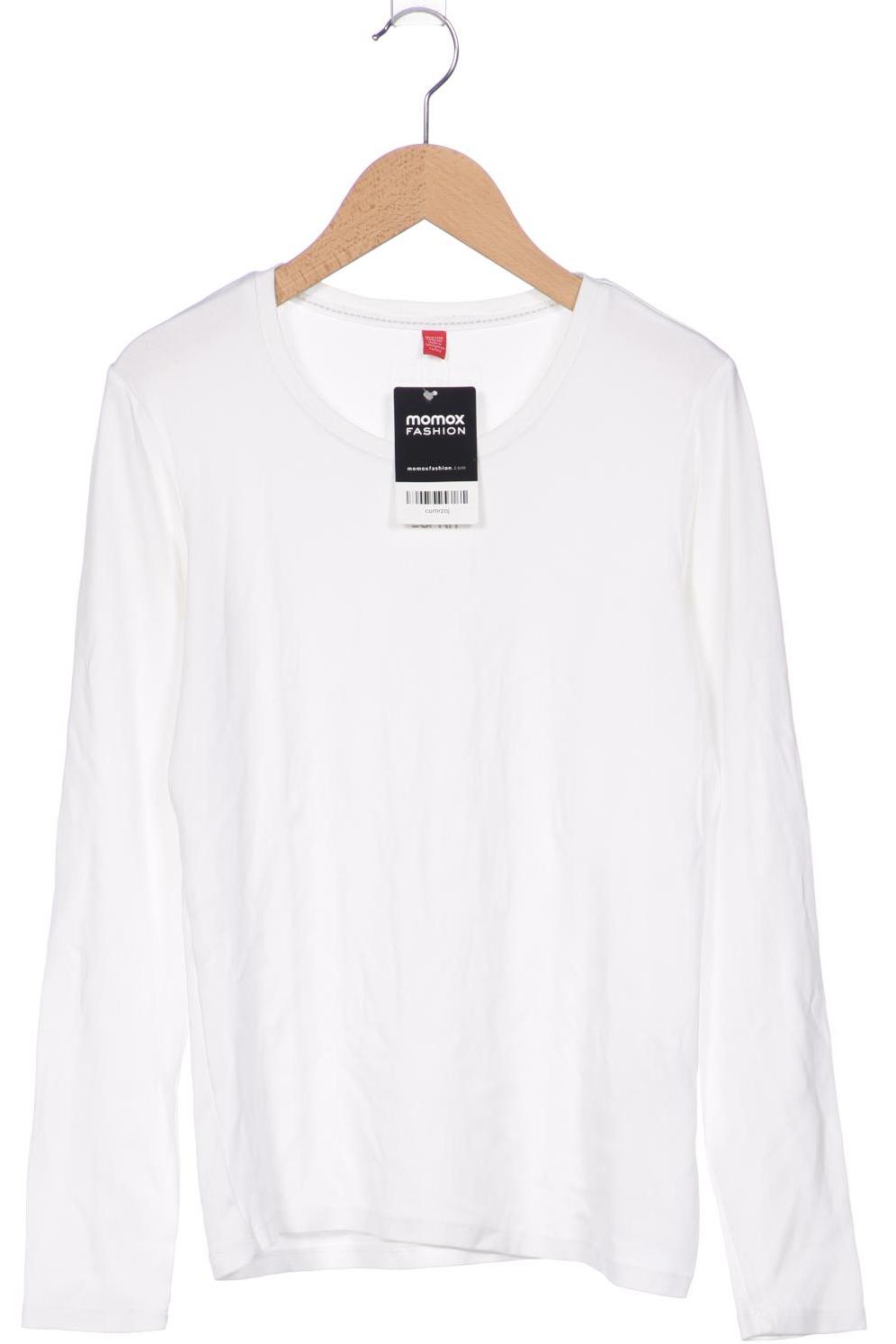 

Esprit Damen Langarmshirt, weiß, Gr. 38