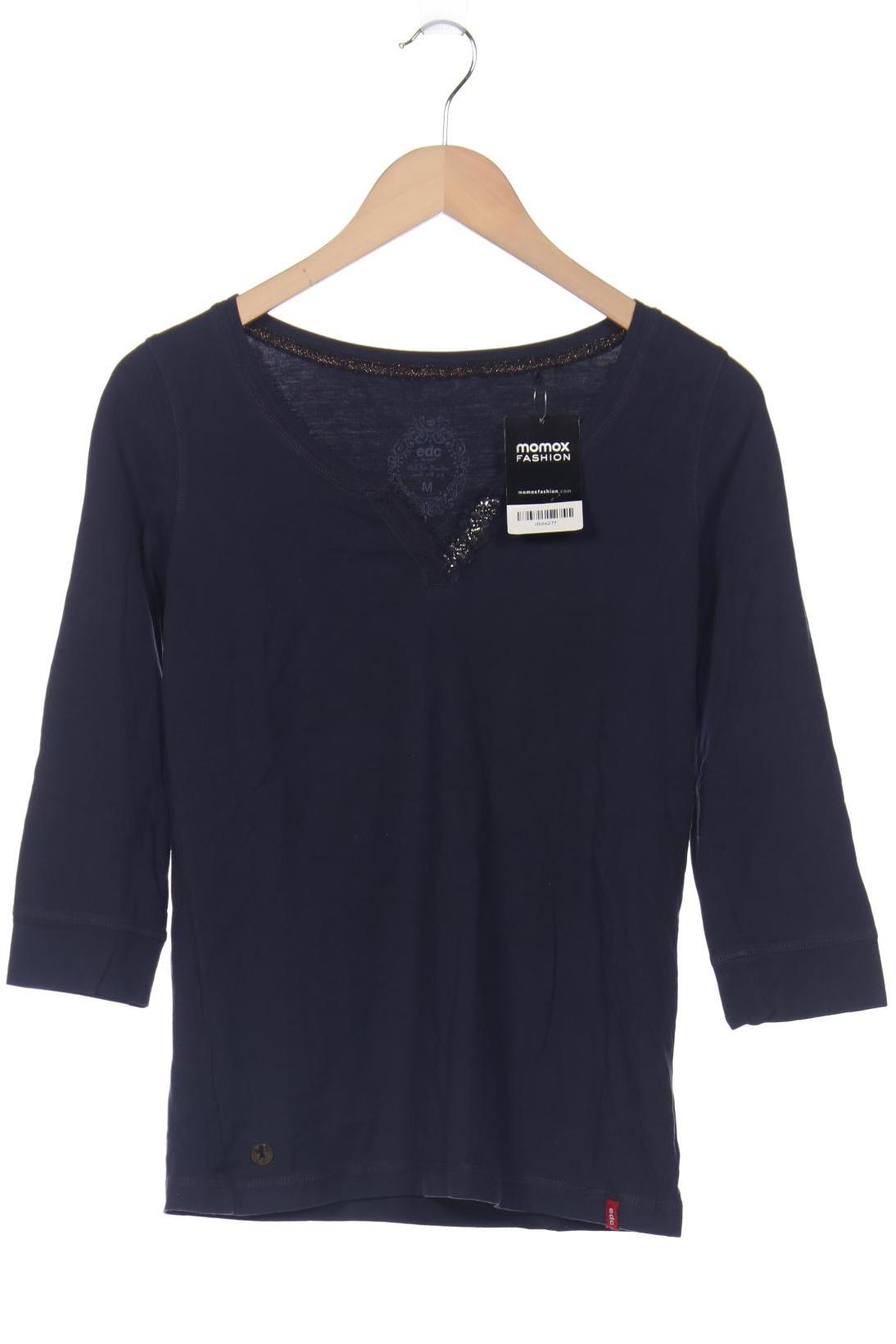 

Esprit Damen Langarmshirt, marineblau, Gr. 38