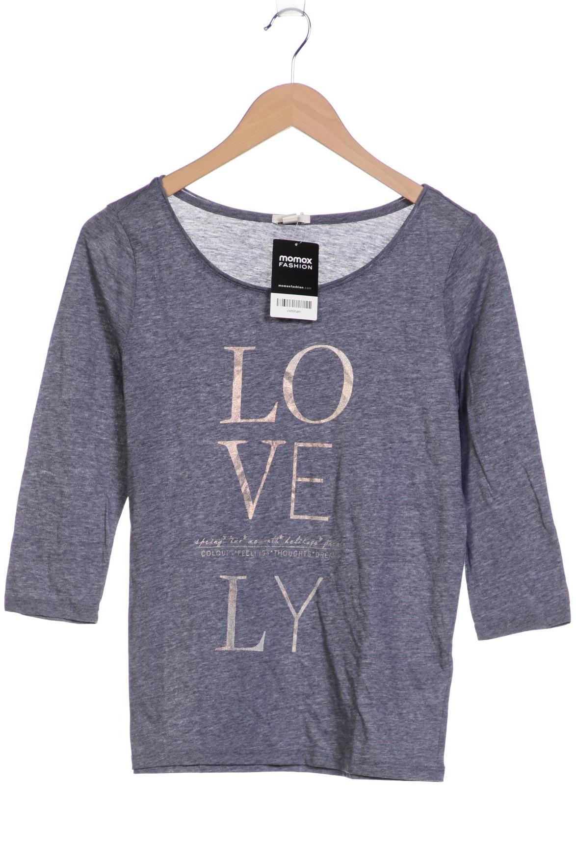 

Esprit Damen Langarmshirt, blau, Gr. 34